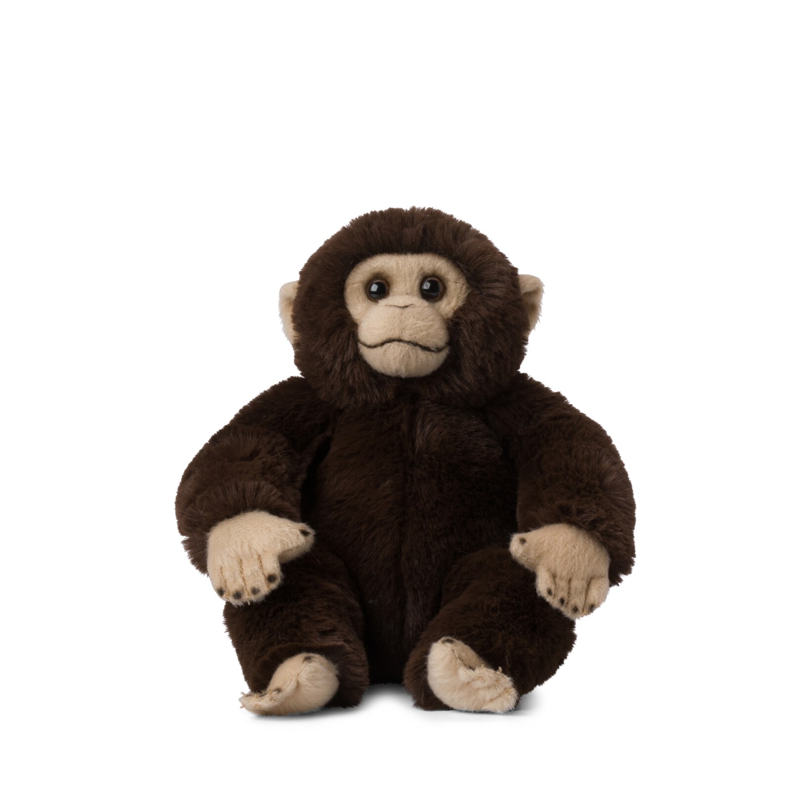- ECO Plüschtier - Schimpanse (23cm) lebensecht Kuscheltier Stofftier Plüschfigur