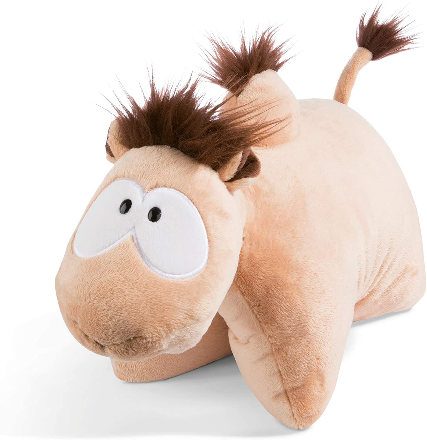 NICI - Pl&uuml;sch-Tierkissen - Kemal das Kamel (40x30cm) Kopfkissen Kuscheltier Stofftier Schmusekissen 