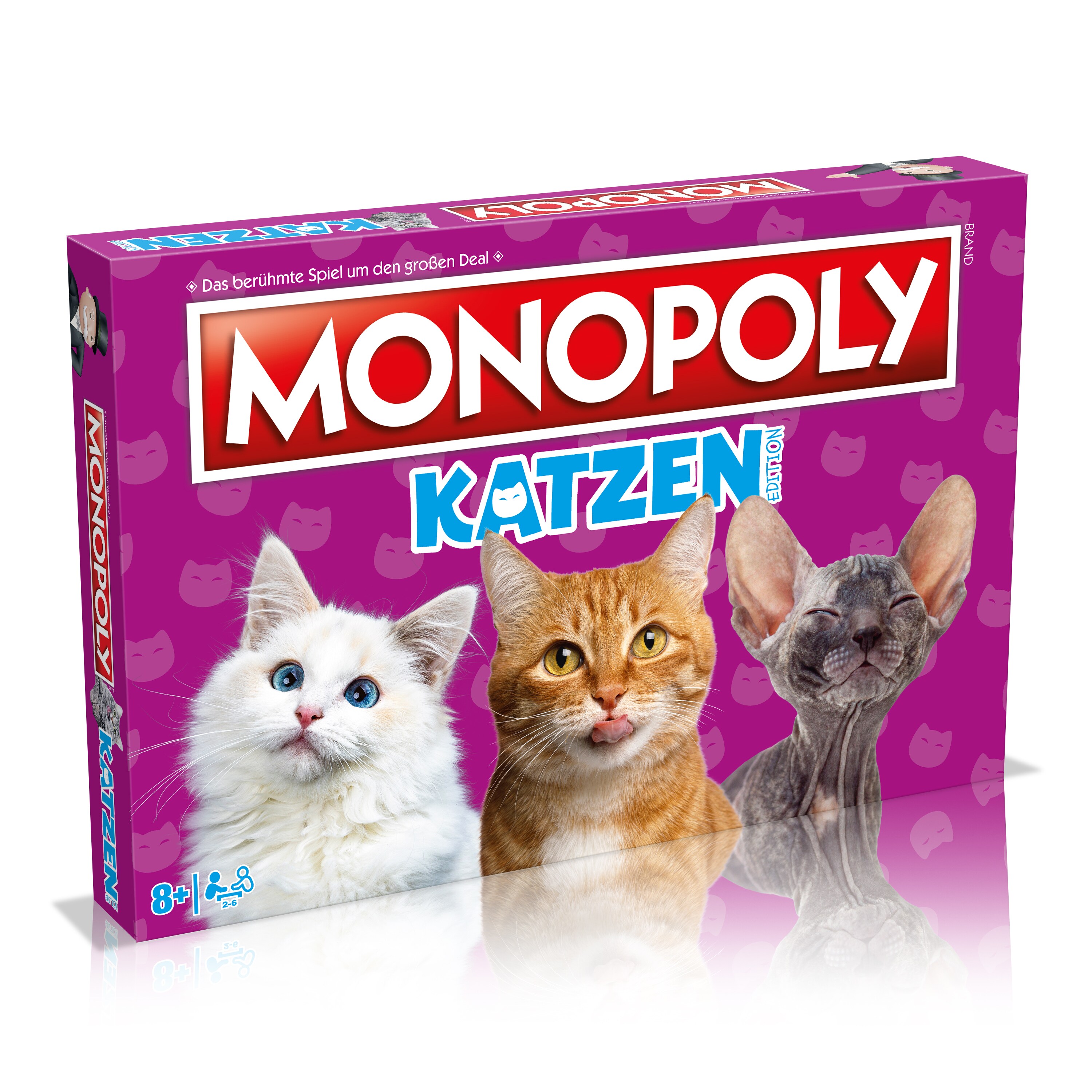 Monopoly - Katzen Brettspiel Gesellschaftsspiel Spiel Tiere 