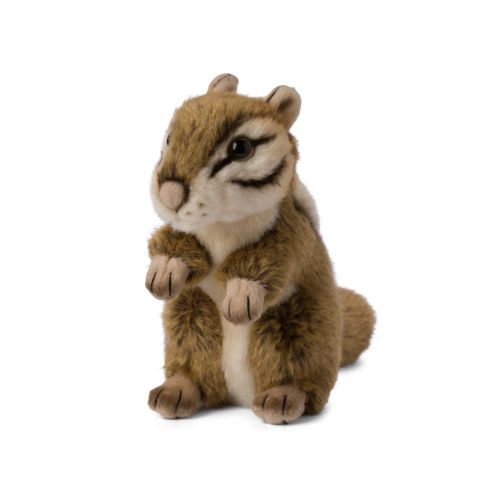 - Plüschtier - Streifenhörnchen (15cm) lebensecht Kuscheltier Stofftier Plüschfigur
