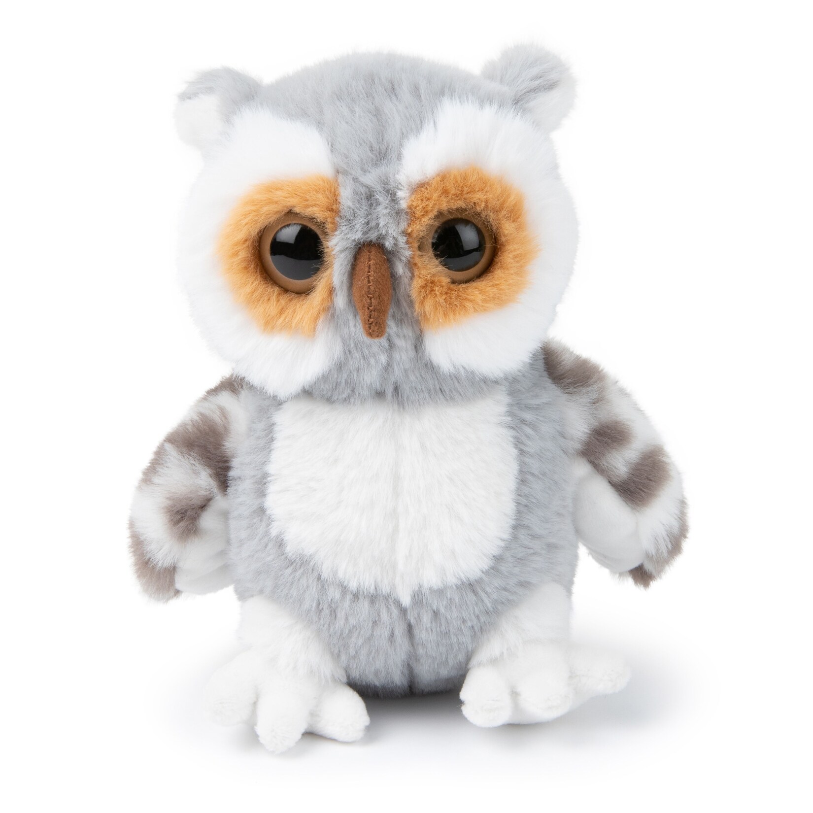 - ECO Plüschtier - Käuzchen (15cm) lebensecht Kuscheltier Stofftier Plüschfigur