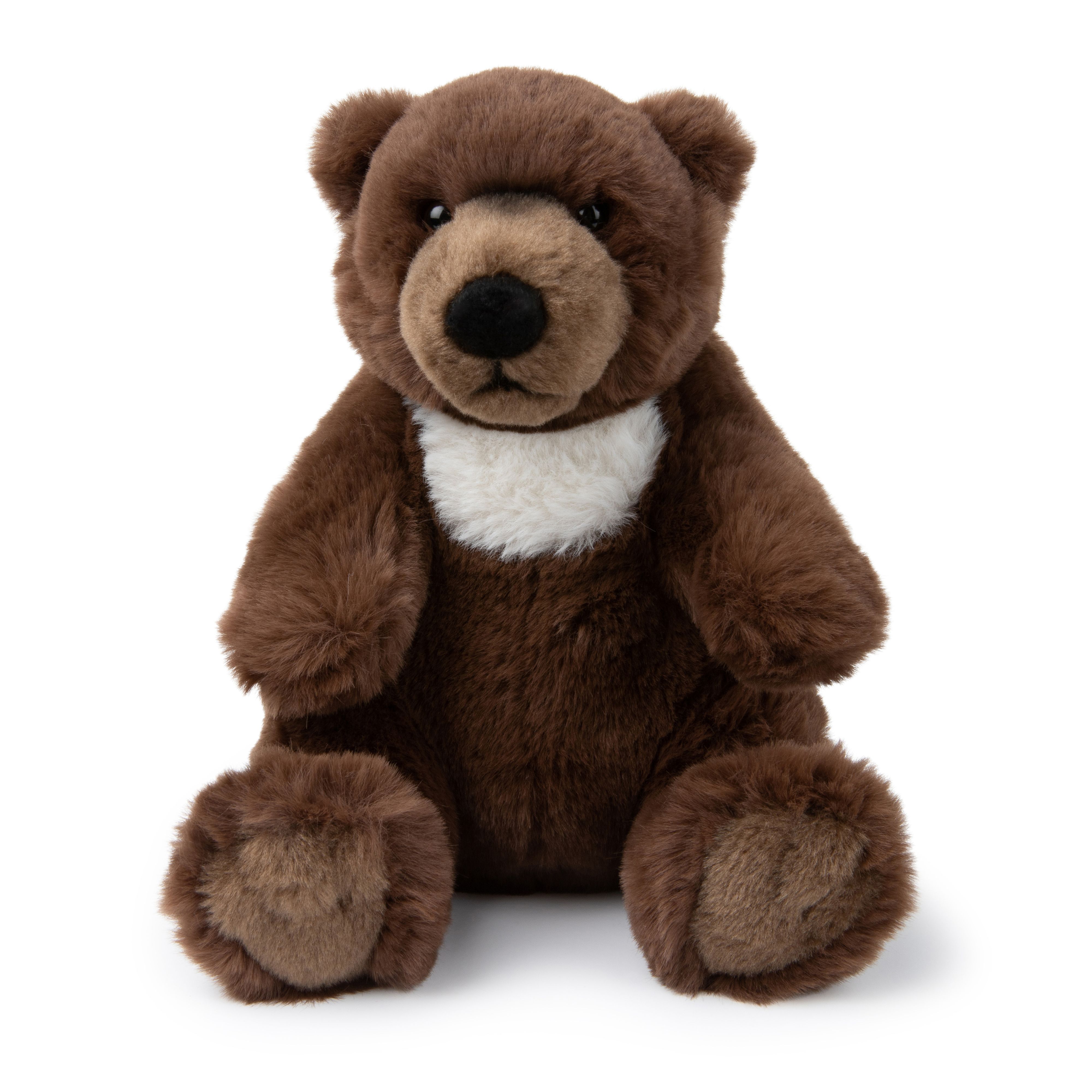 WWF - ECO Pl&uuml;schtier - Grizzlyb&auml;r (25cm) lebensecht Kuscheltier Stofftier Pl&uuml;schfigur 