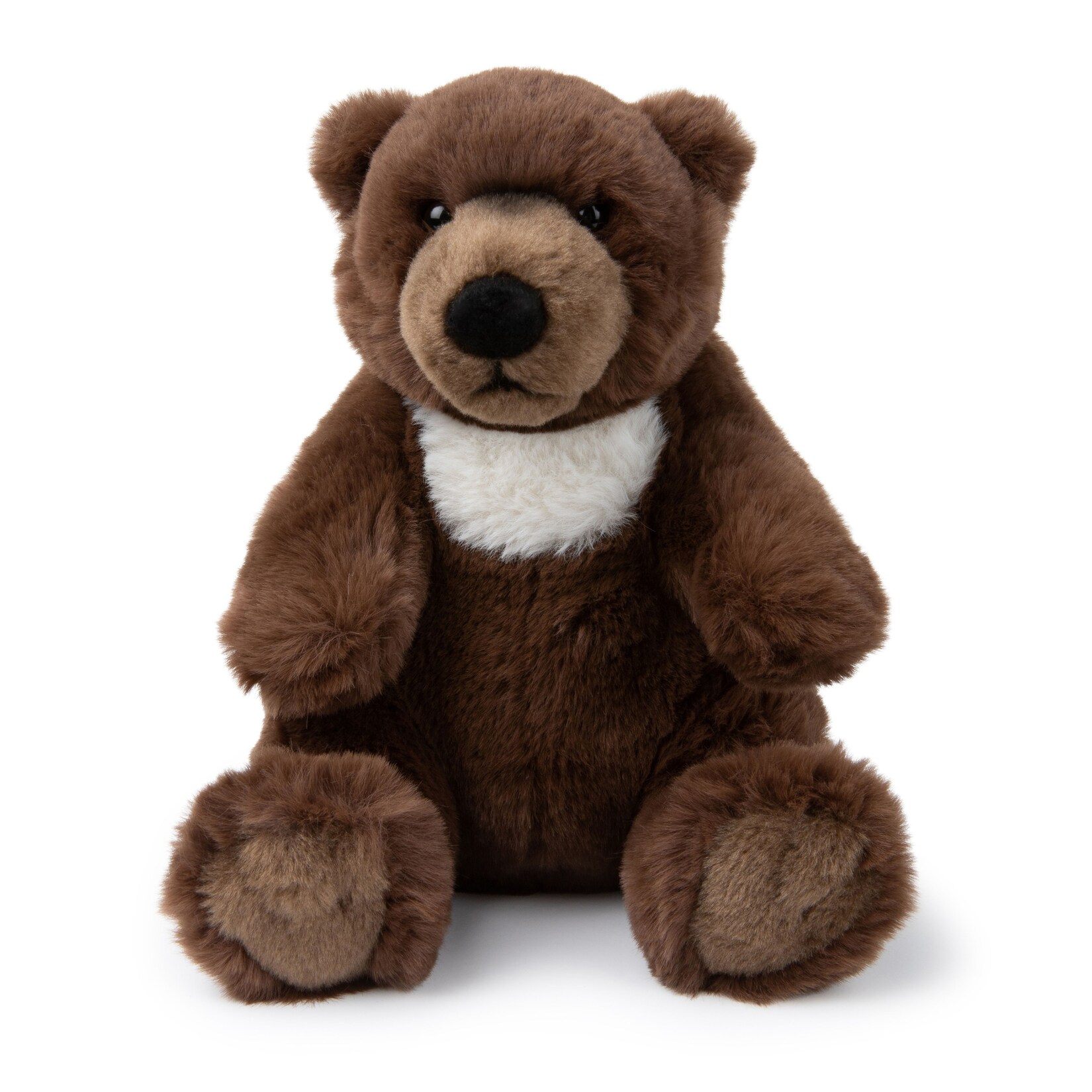 - ECO Plüschtier - Grizzlybär (25cm) lebensecht Kuscheltier Stofftier Plüschfigur