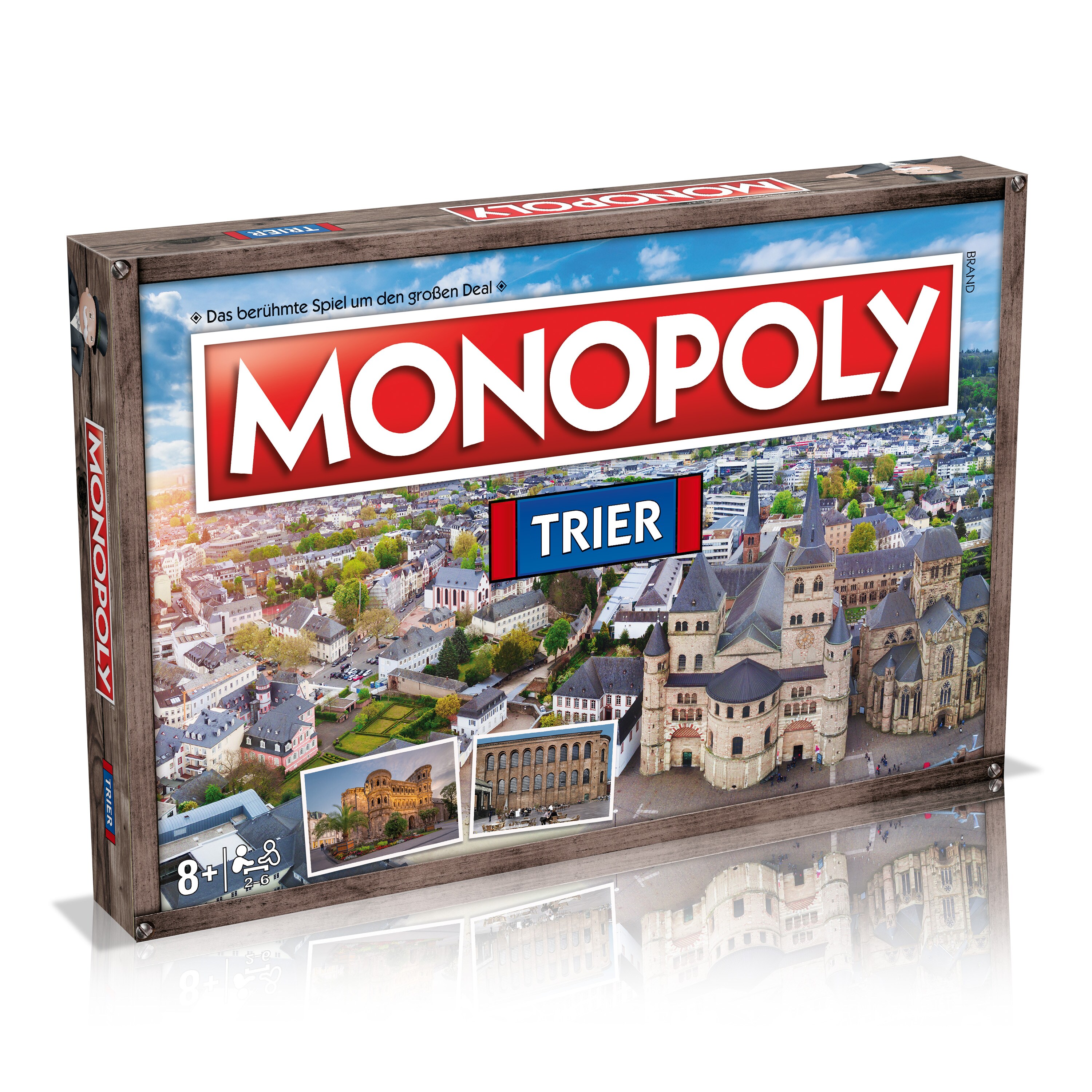 Monopoly - Trier Brettspiel Gesellschaftsspiel Cityedition 