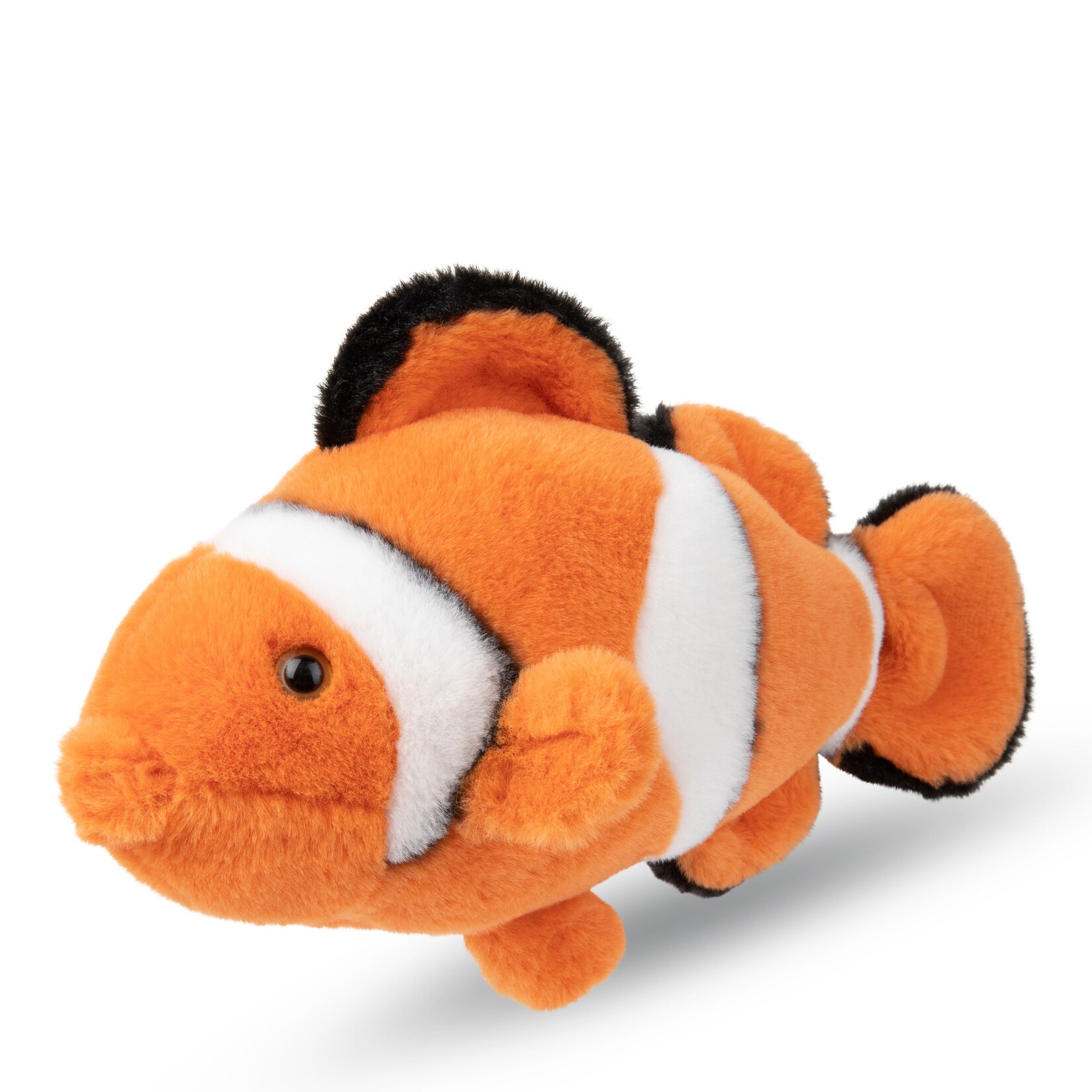 - Plüschtier - Clownfisch (18cm) lebensecht Kuscheltier Stofftier Plüschfigur
