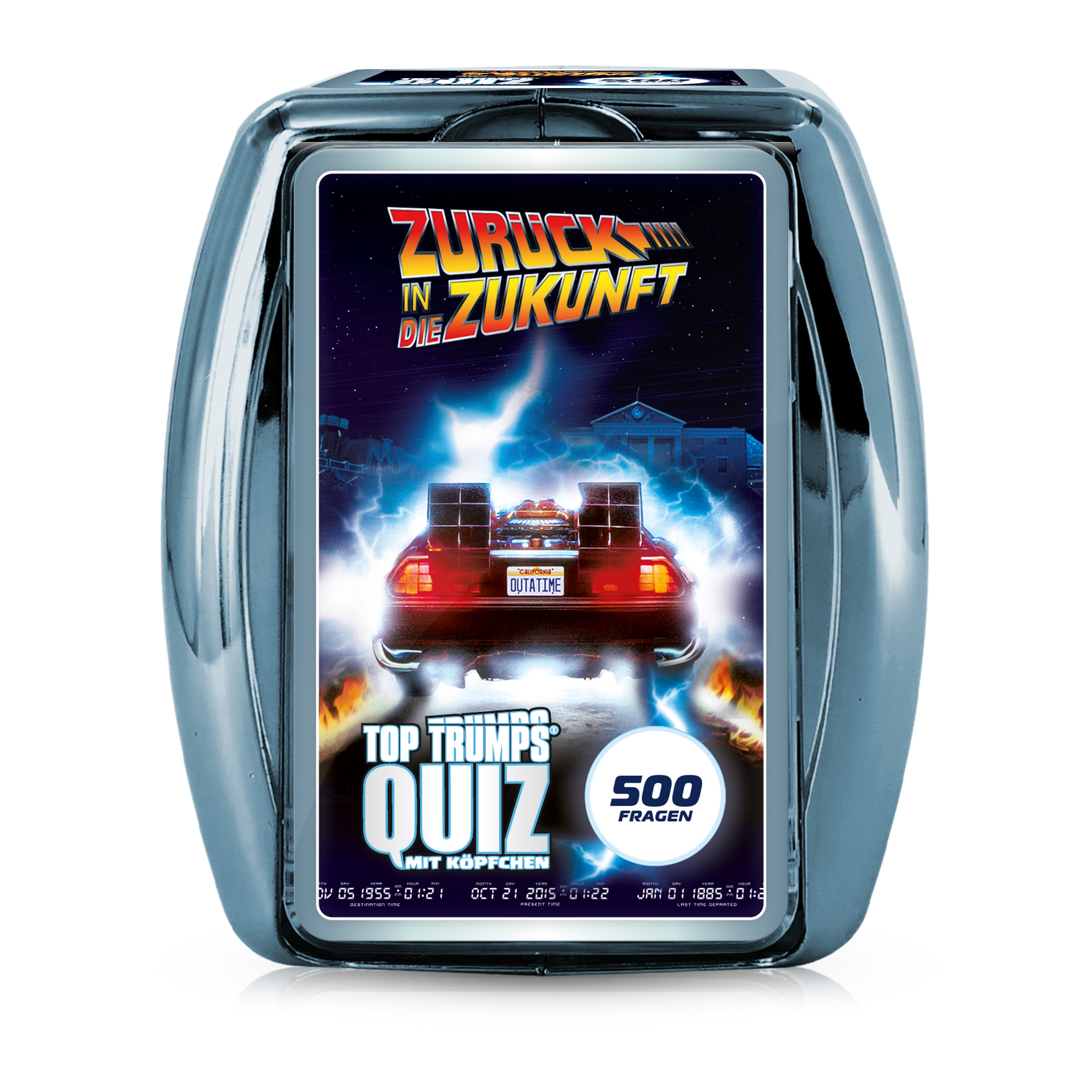 Top Trumps Quiz - Zur&uuml;ck in die Zukunft deutsch Quizspiel Fragespiel 