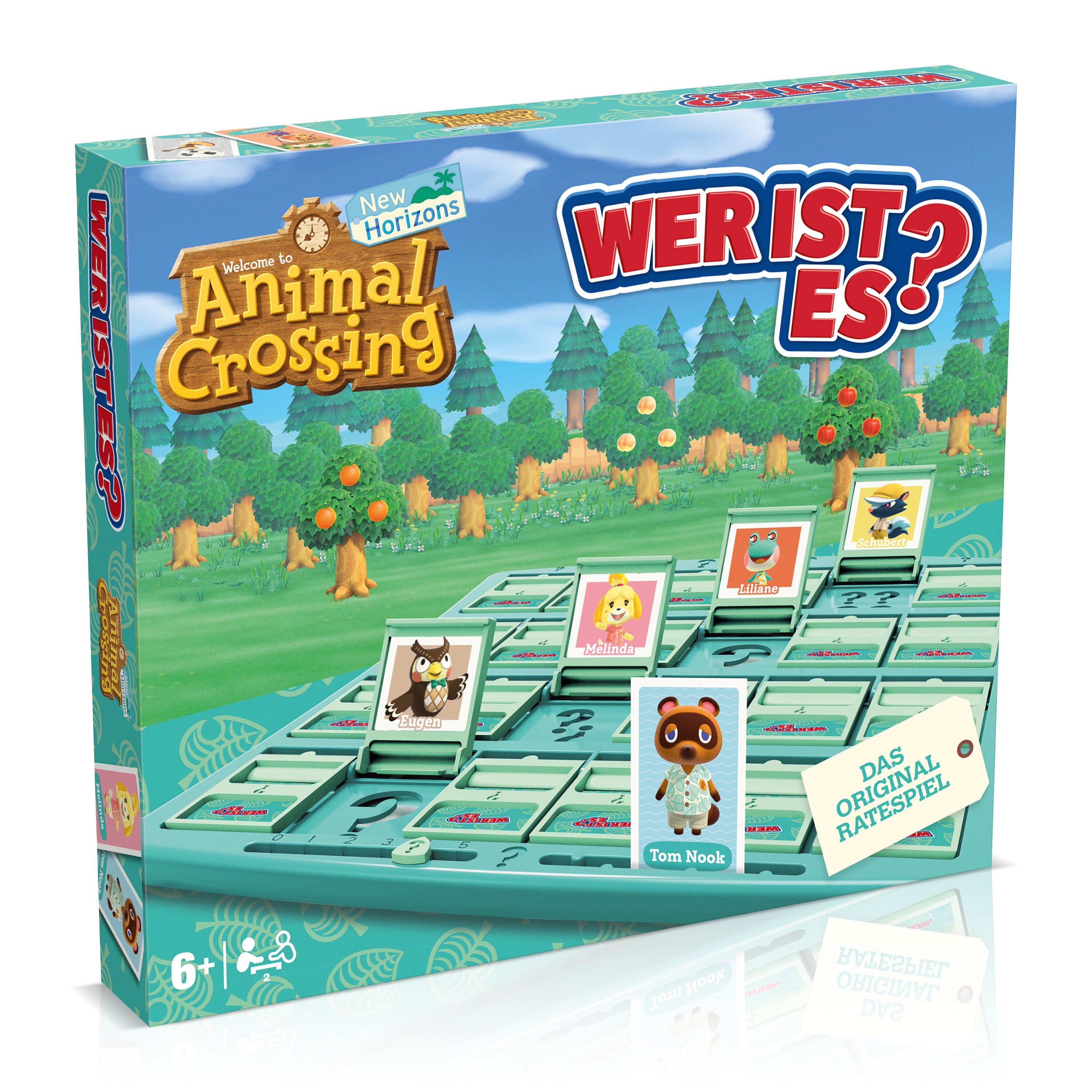 Wer ist es? - Animal Crossing Spiel Gesellschaftsspiel Ratespiel 