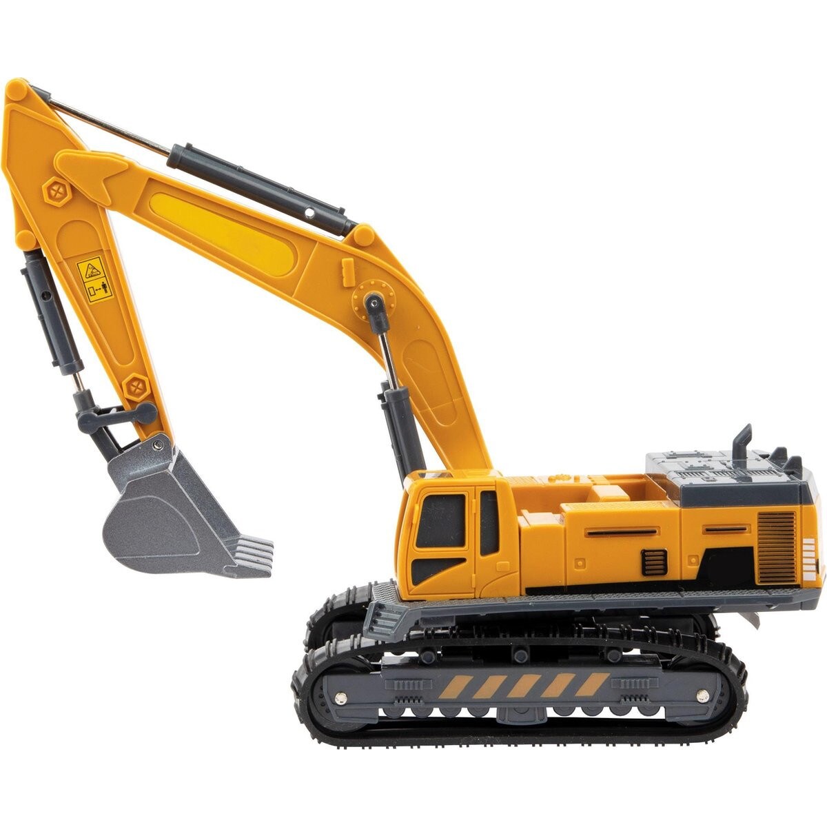 Toi-Toys - Metal World Spielzeugfahrzeug - Raupenbagger (Ma&szlig;stab 1:55) 
