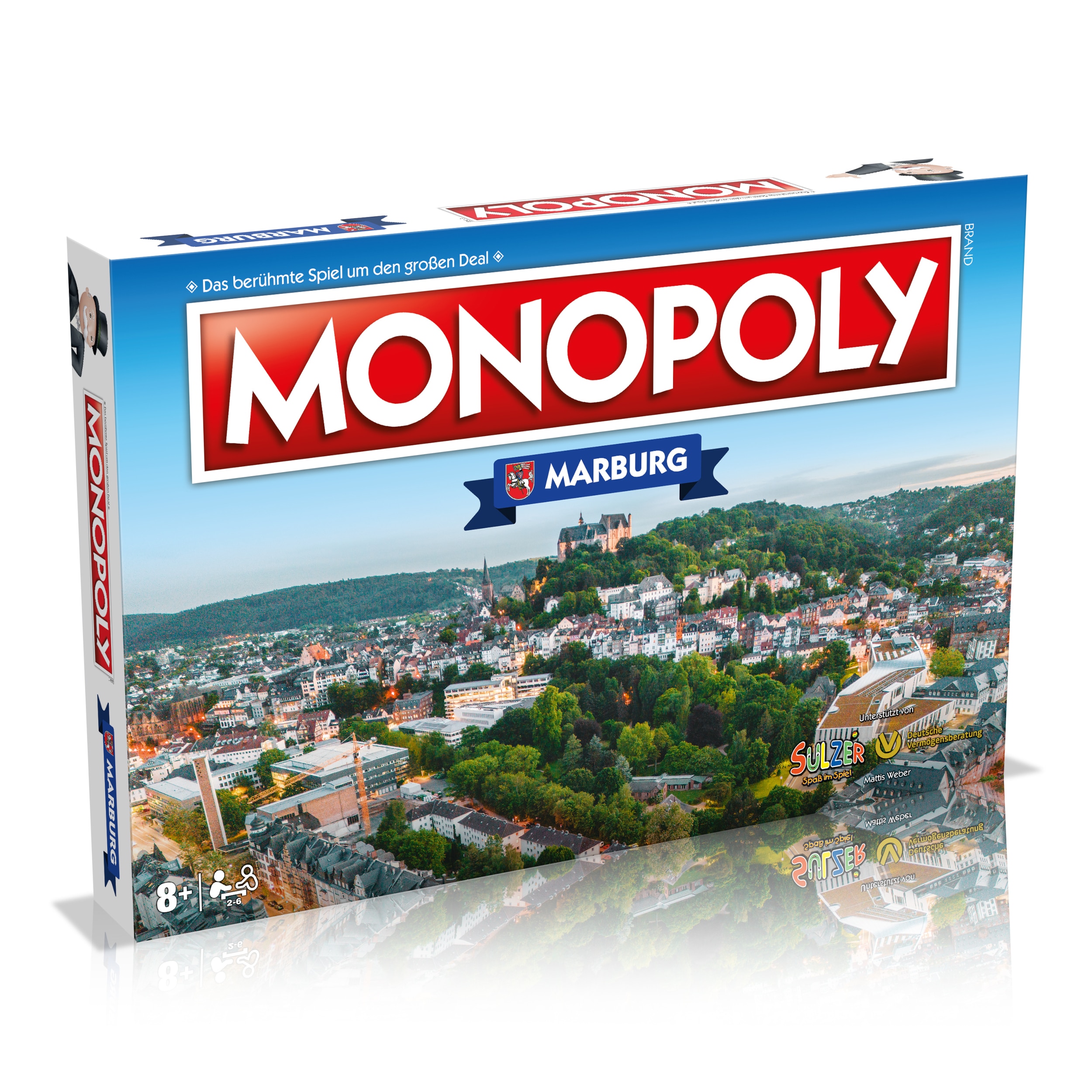 Monopoly - Marburg Brettspiel Gesellschaftsspiel Cityedition 