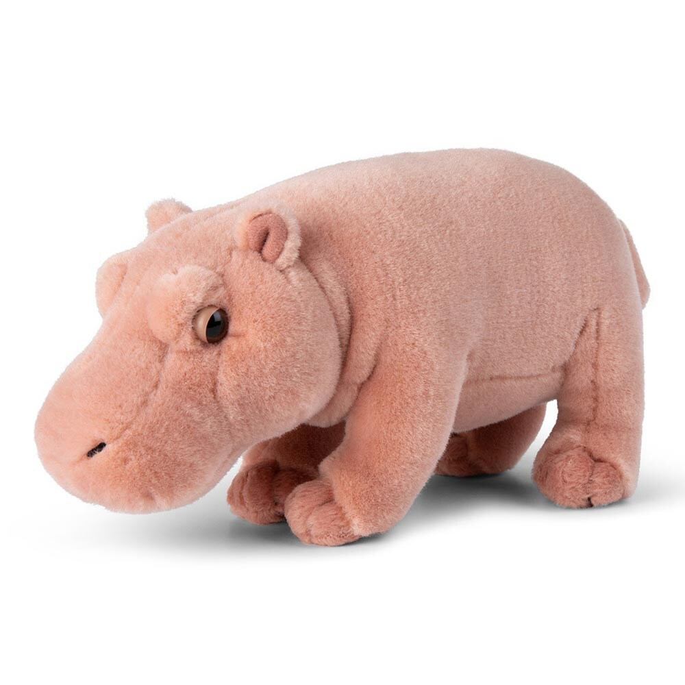 - Plüschtier - Nilpferd (23cm) lebensecht Kuscheltier Stofftier Plüschfigur