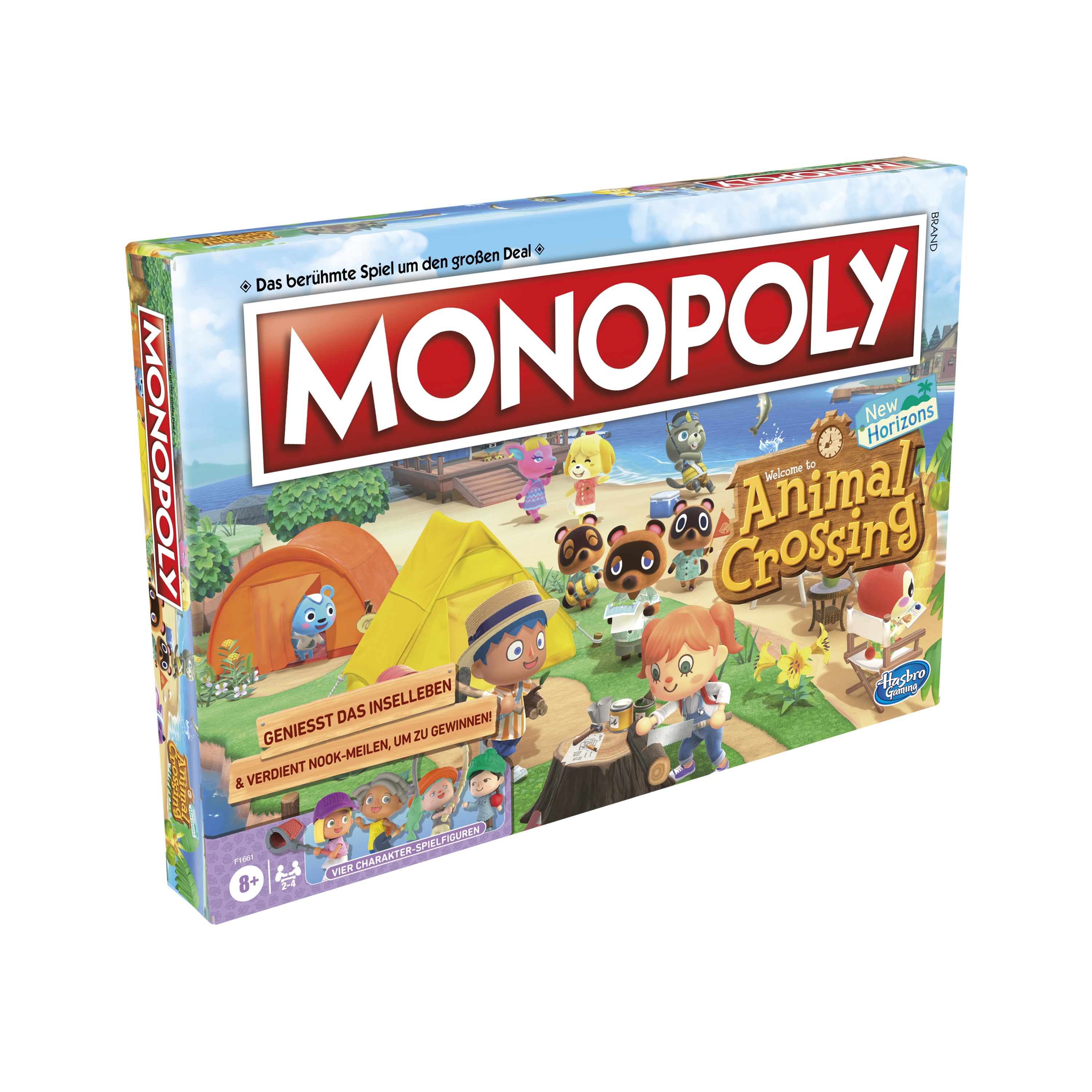 Hasbro - Monopoly - Animal Crossing New Horizons Brettspiel Gesellschaftsspiel 