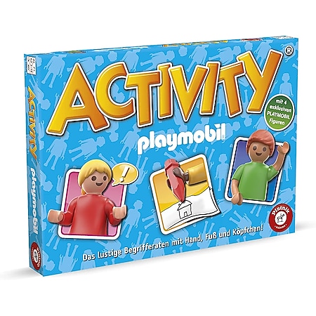 Piatnik - Activity Playmobil Brettspiel Kinderspiel Ratespiel 