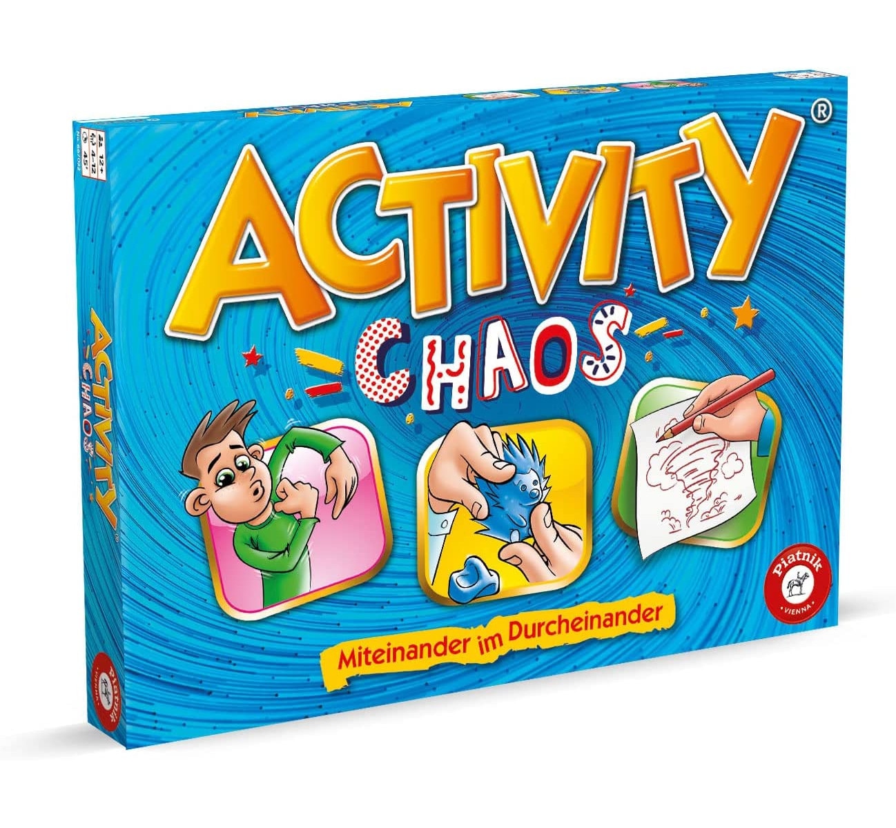 Piatnik - Activity Chaos Brettspiel Gesellschaftsspiel Ratespiel 