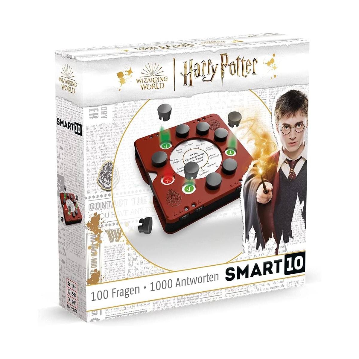 Piatnik - Smart 10 - Harry Potter Quizspiel Gesellschaftsspiel Spiel 