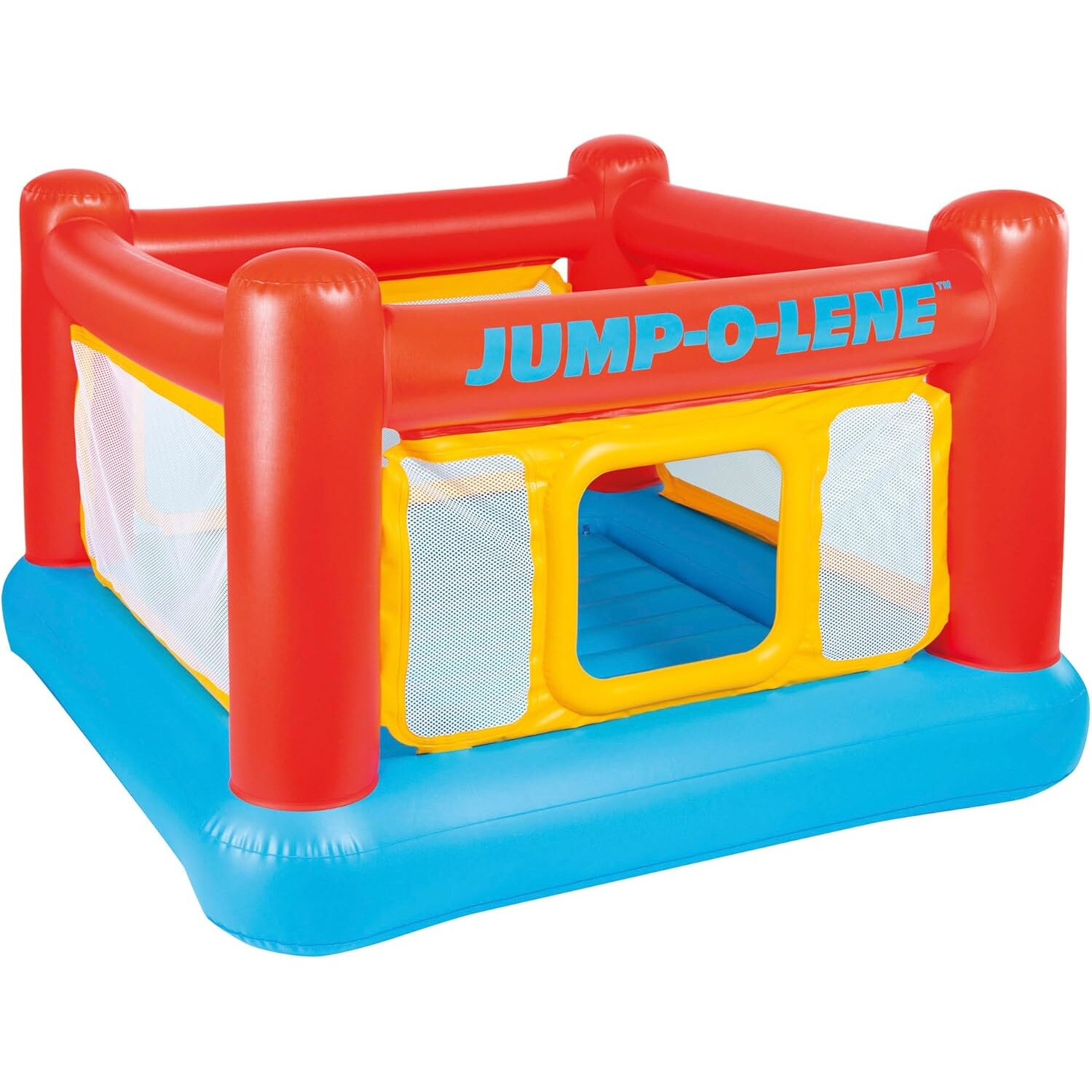 INTEX 48260NP - Jump-O-Lene - Playhouse (174x174x112) H&uuml;pfburg Spielhaus Kinder 