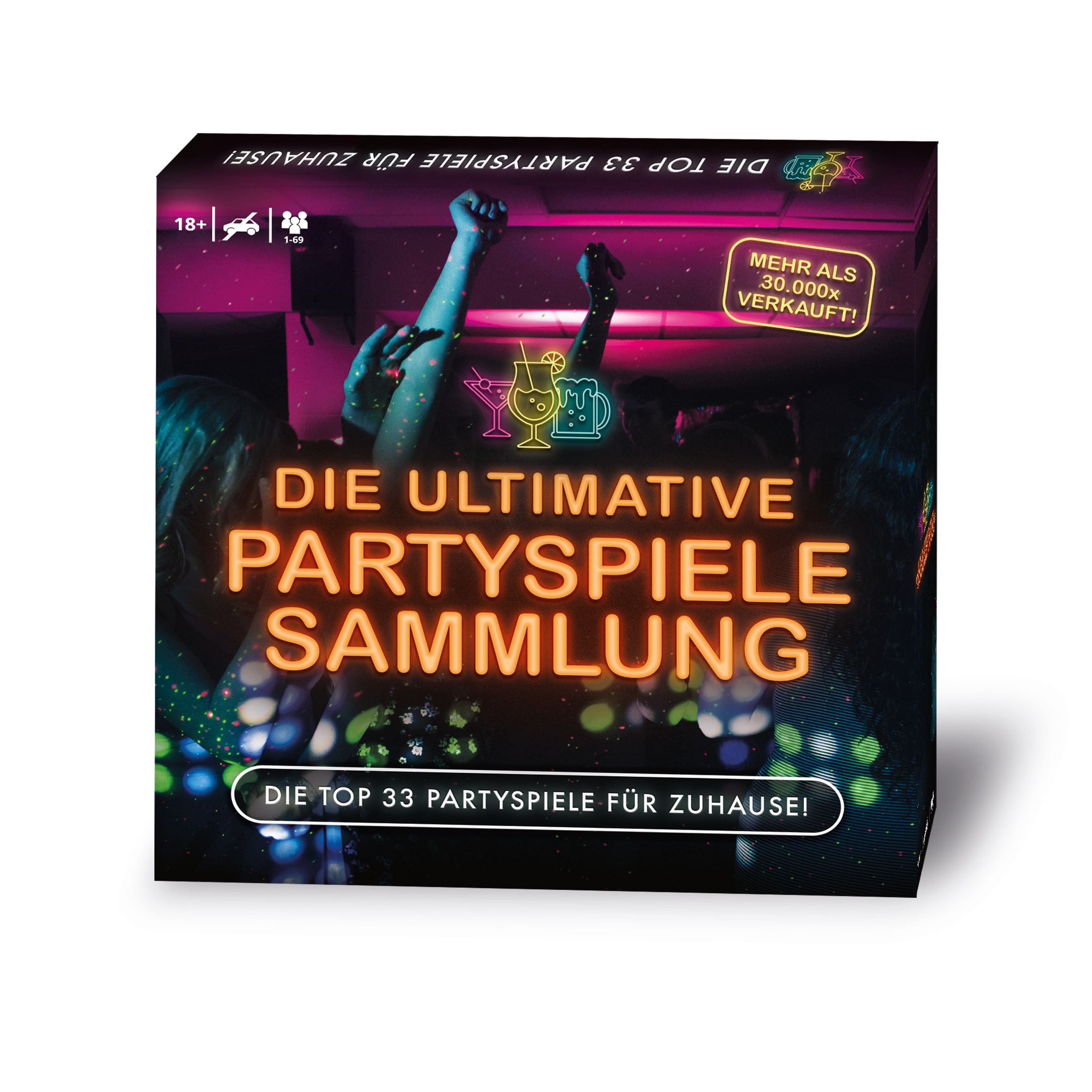 Die ultimative Partyspielesammlung - Die Top 33 Partyspiele f&uuml;r Zuhause! 