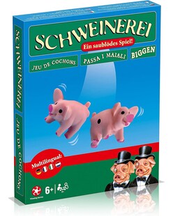Schweinerei (DE, IT, NL, FR) (neue Box) Würfelspiel Gesellschaftsspiel 