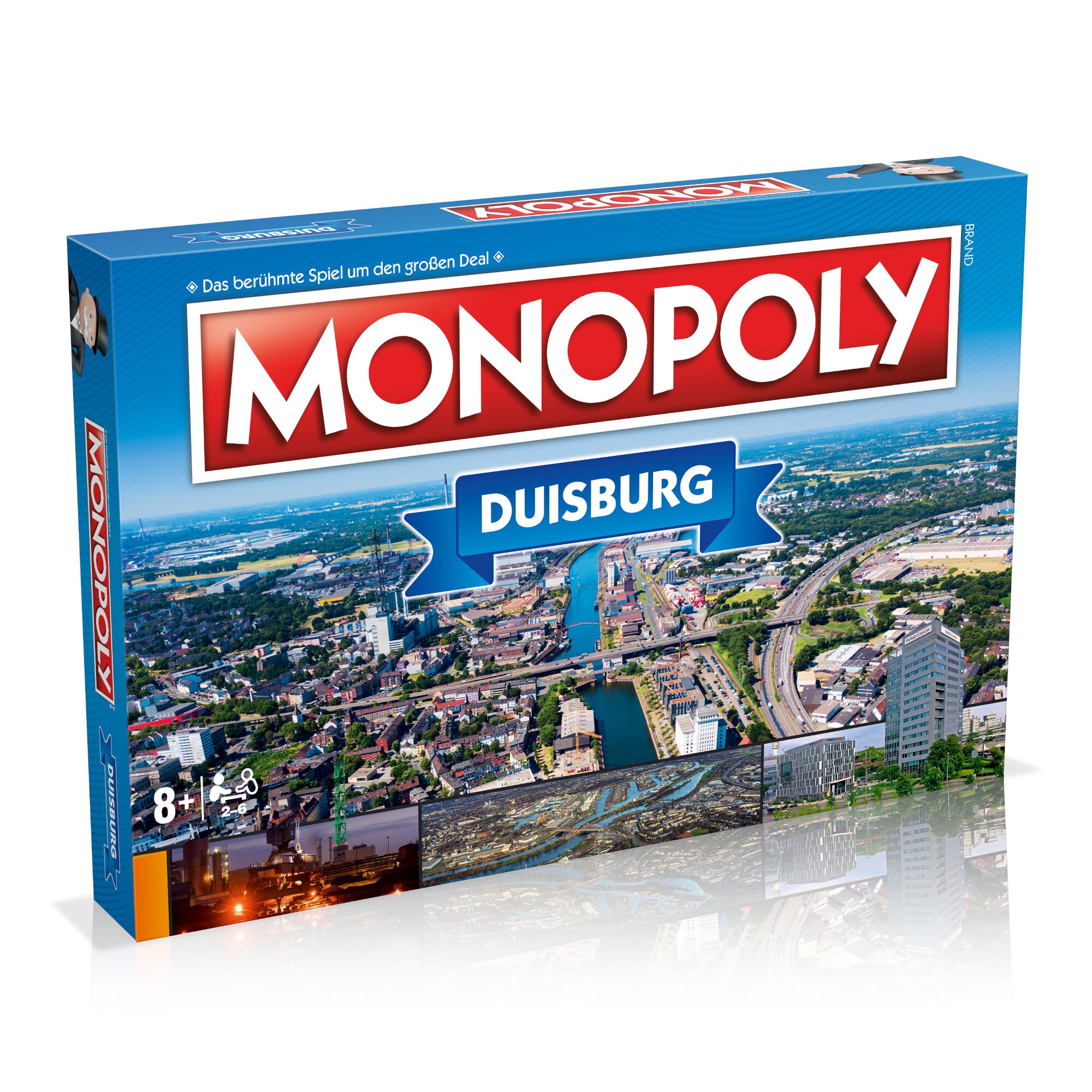 Monopoly - Duisburg Brettspiel Gesellschaftsspiel Cityedition Stadt Ausgabe 