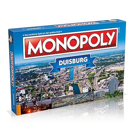 Monopoly - Duisburg Brettspiel Gesellschaftsspiel Cityedition Stadt Ausgabe 