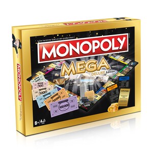 Monopoly - Mega Deluxe Edition Luxus Brettspiel Spiel Gesellschaftsspiel 