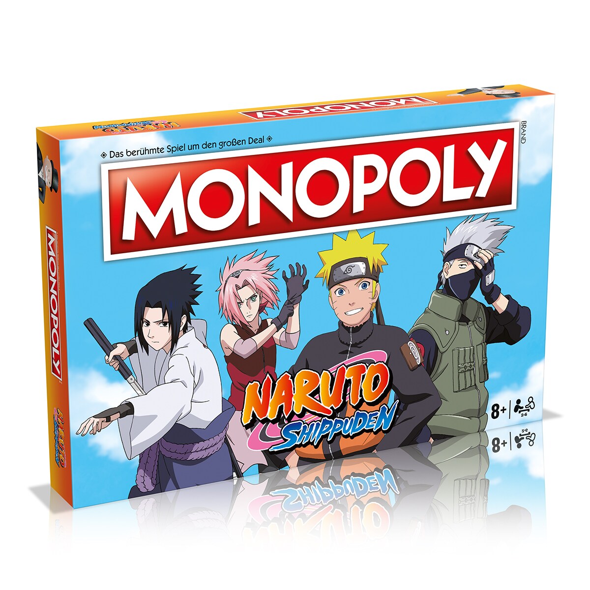 Monopoly - Naruto (deutsch) Brettspiel Gesellschaftsspiel Anime