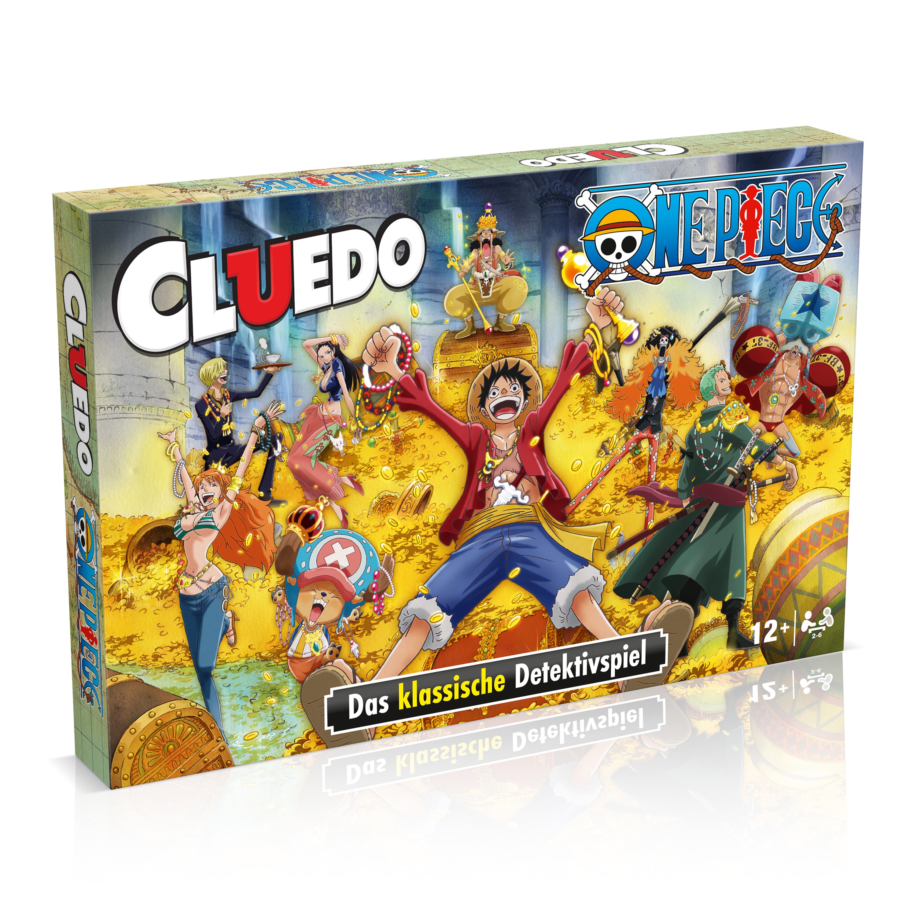 Cluedo - One Piece Spiel Gesellschaftsspiel Brettspiel deutsch 