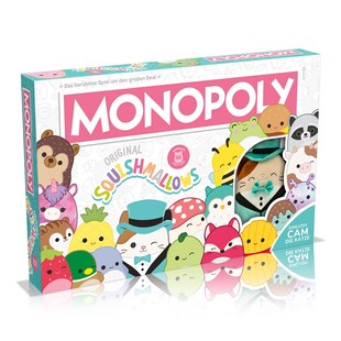 Monopoly - Squishmallows Gesellschaftsspiel Brettspiel Spiel 