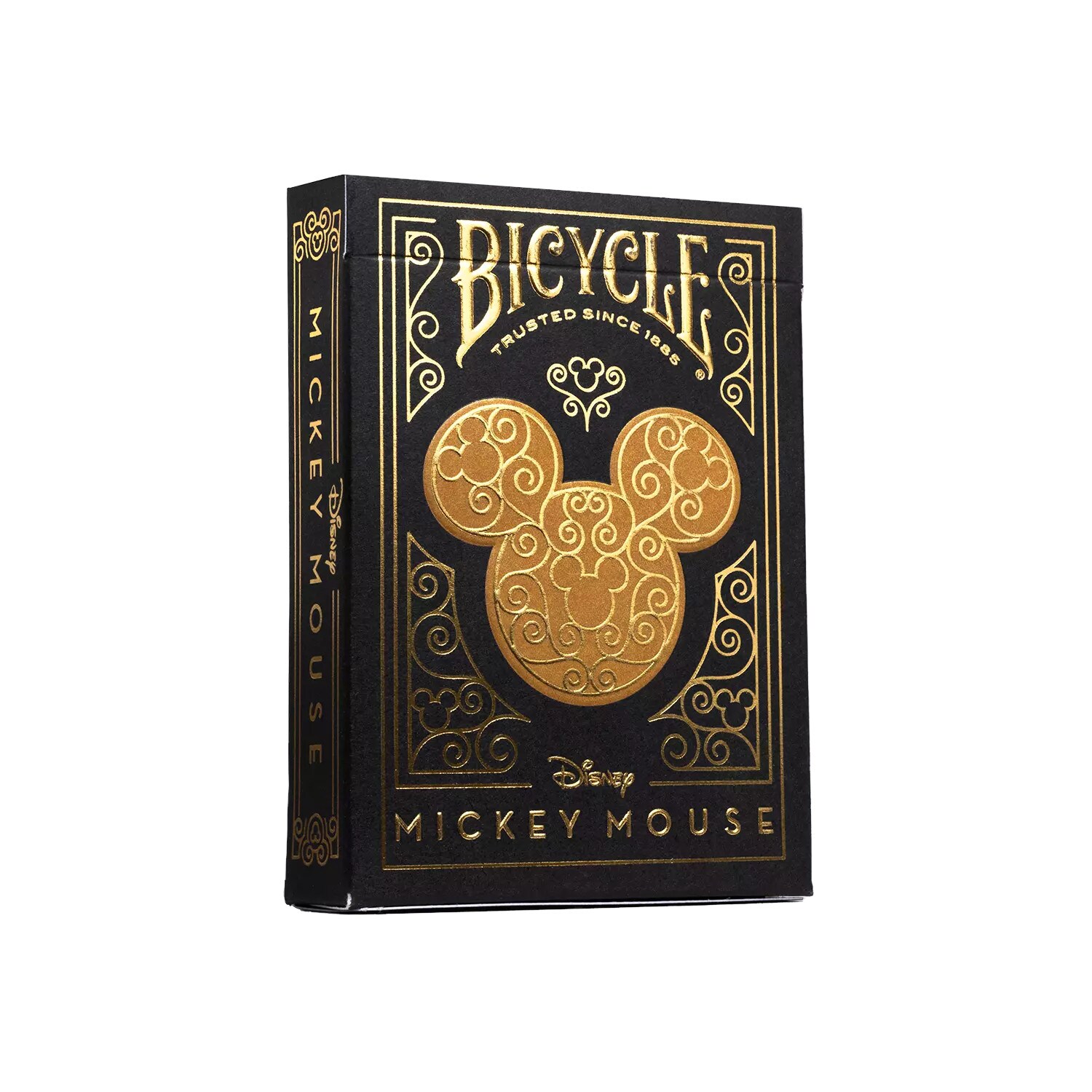 Bicycle&reg; Kartendeck - Disney Mickey Mouse Black and Gold Kartenspiel Spielkarten Pokerkarten Single Deck 