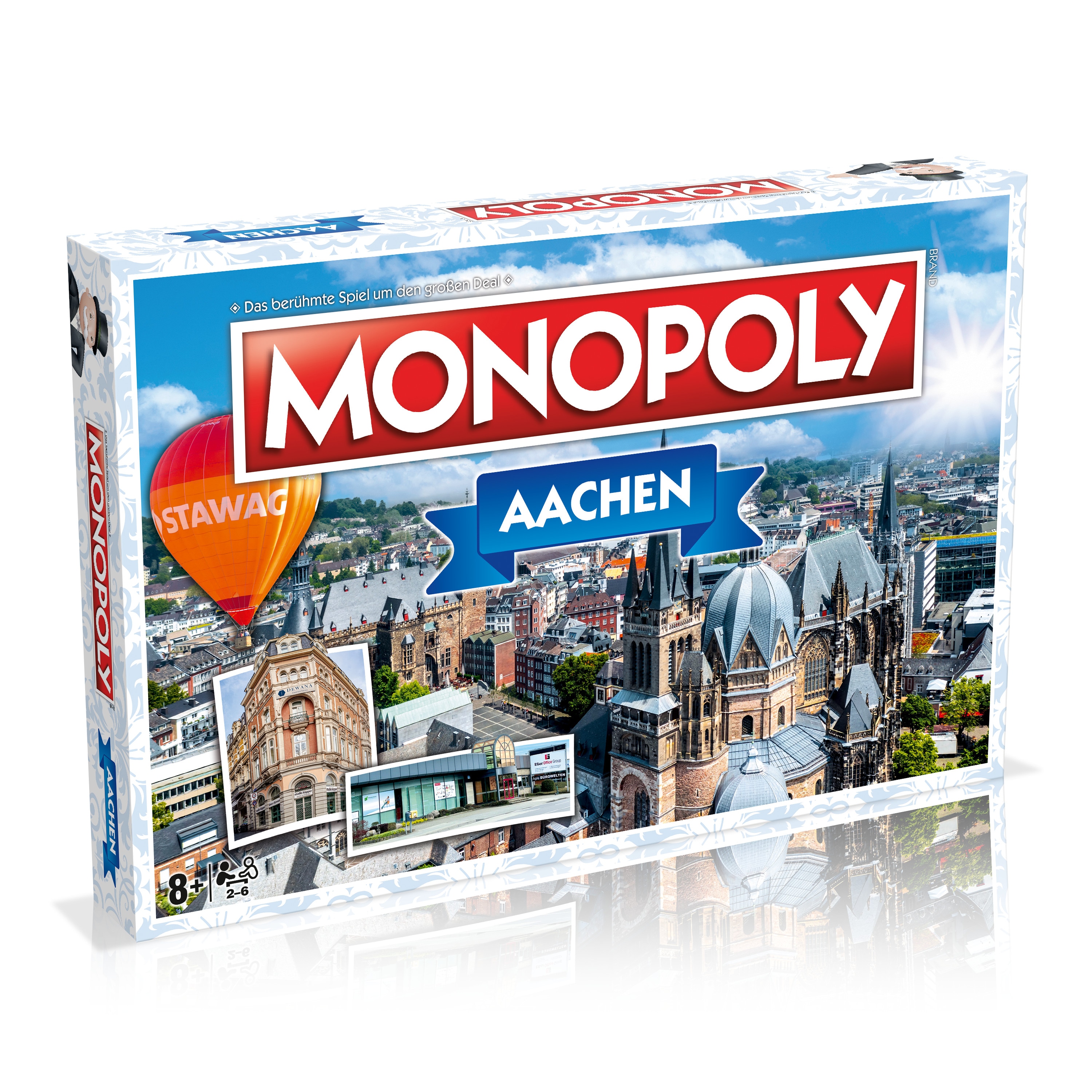 Monopoly - Aachen Brettspiel Gesellschaftsspiel Cityedition 