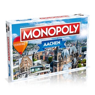 Monopoly - Aachen Brettspiel Gesellschaftsspiel Cityedition 