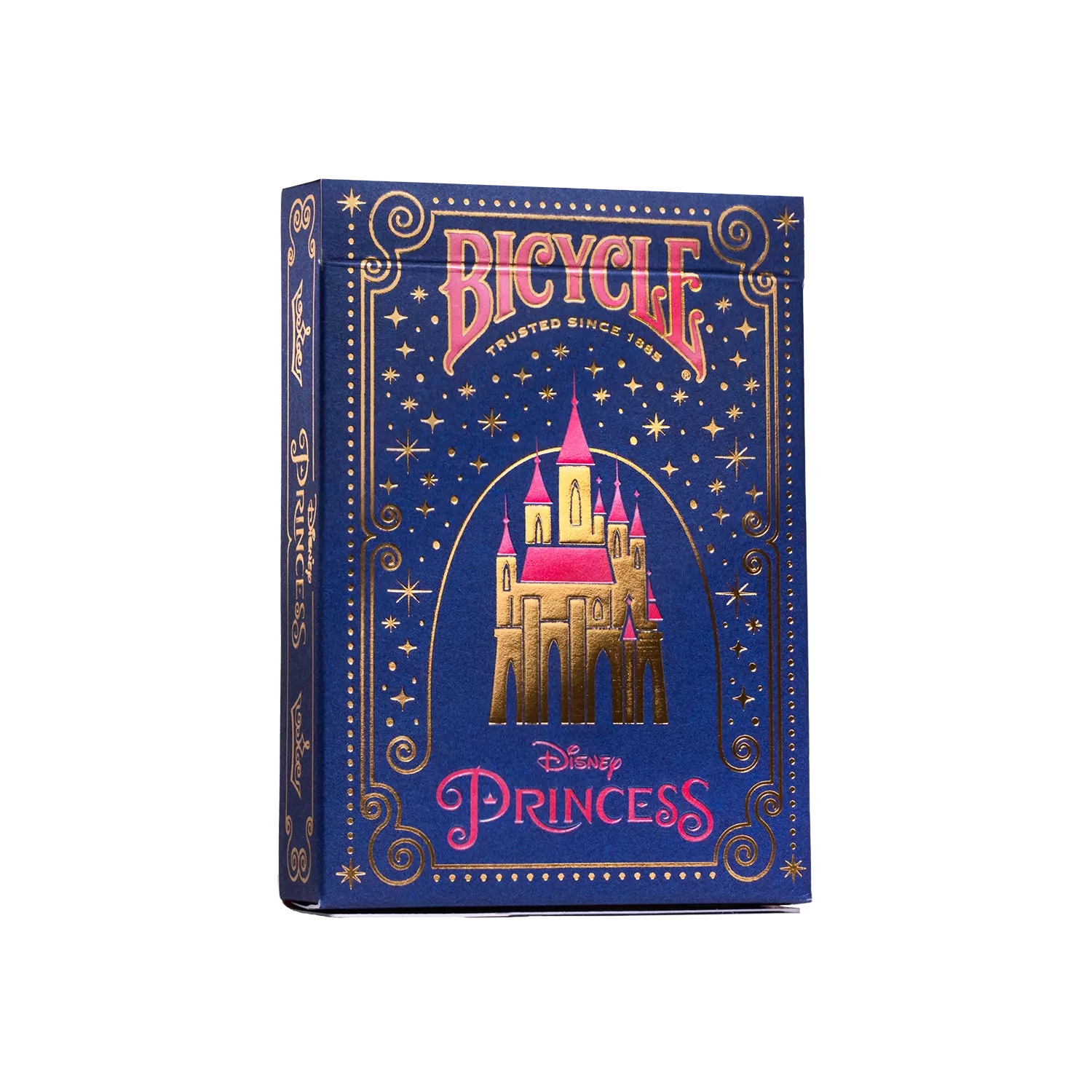 Bicycle&reg; Kartendeck - Disney Princess (navy) Kartenspiel Spielkarten Pokerkarten Single Deck 