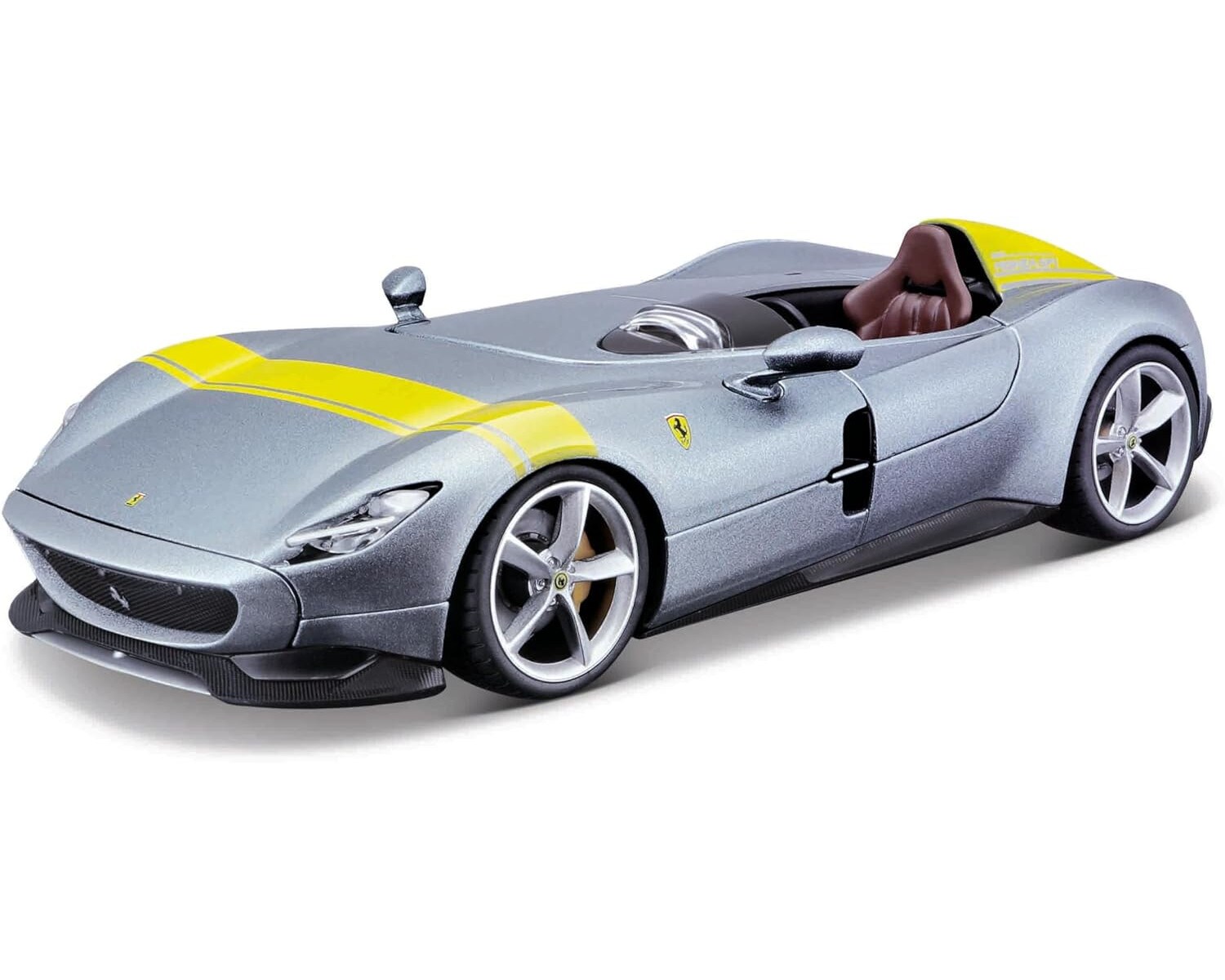 18-36912 - Modellauto - Ferrari Monza SP1 Signature Edition (silber, Maßstab 1:43)