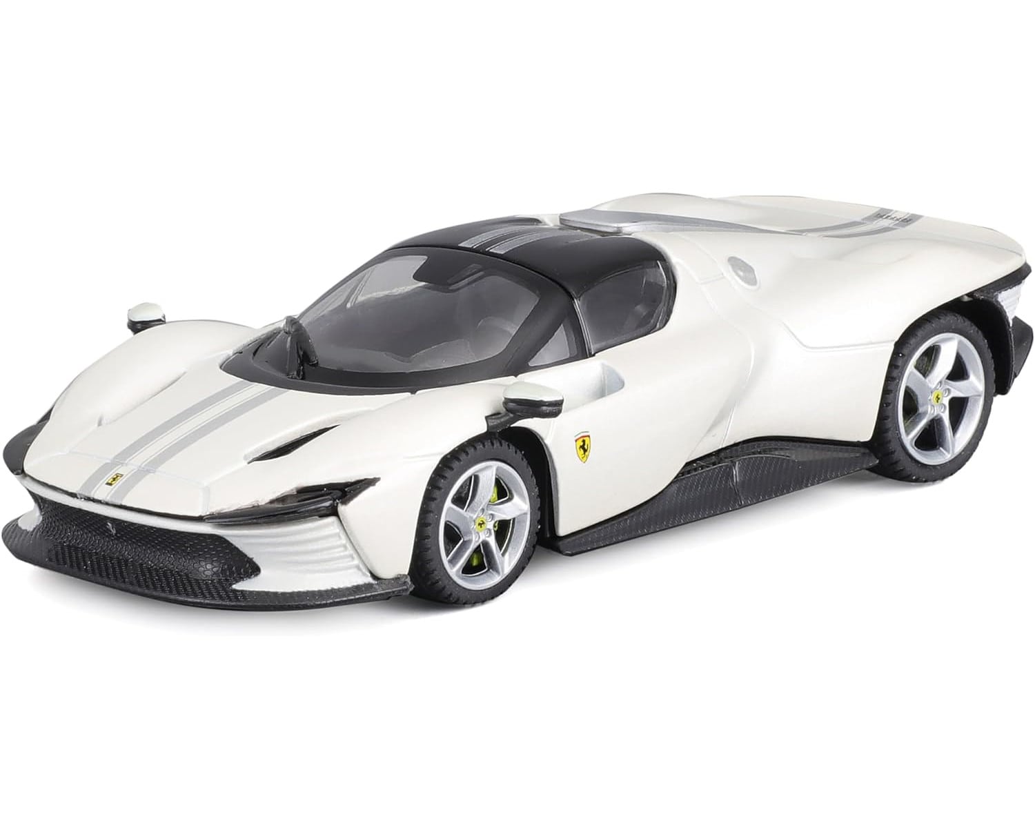 Bburago 18-36914 - Modellauto - Ferrari Daytona SP3 Signature Edition (wei&szlig;, Ma&szlig;stab 1:43) 