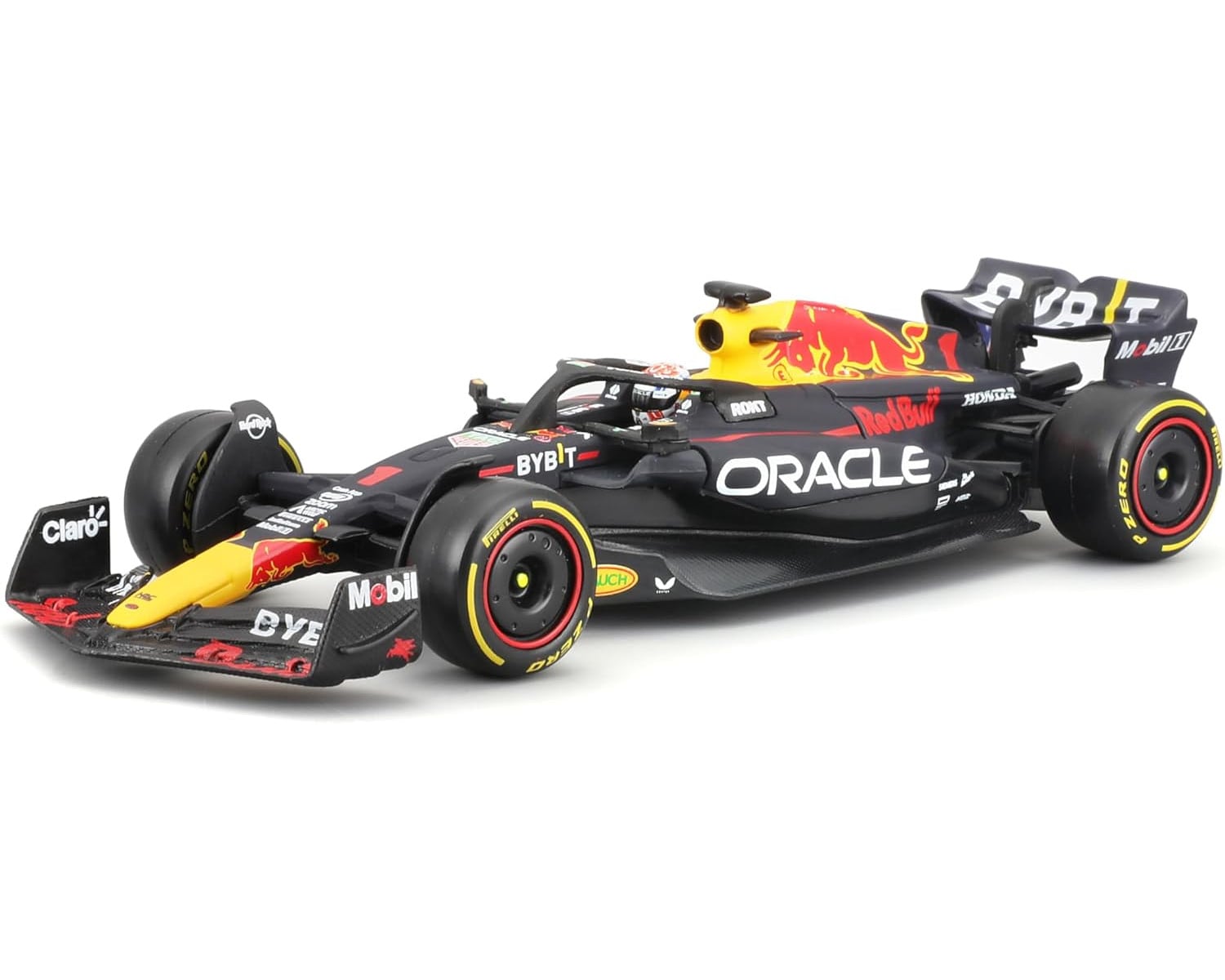 Bburago 18-38083 - Modellauto - Red Bull Racing F1 RB19 Perez #11 (mit Helm, Ma&szlig;stab 1:43) Formel 1 