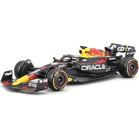 Bburago 18-38083 - Modellauto - Red Bull Racing F1 RB19 Perez #11 (mit Helm, Maßstab 1:43) Formel 1 
