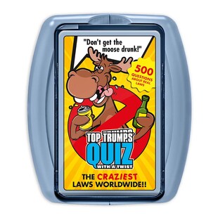 Top Trumps Quiz - Don't get the moose drunk! – crazy laws worldwide (englisch) 