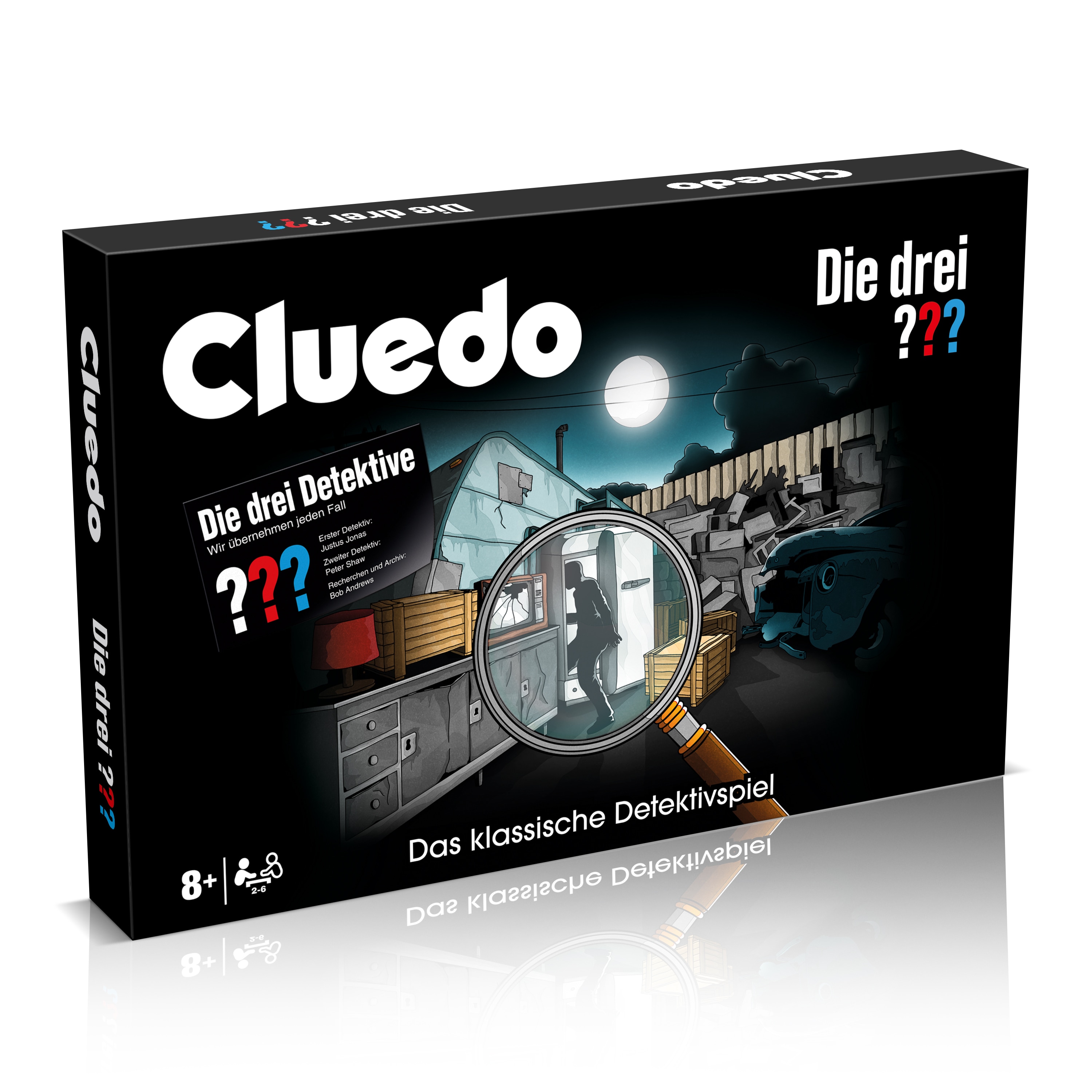 Cluedo - Die drei ??? Fragezeichen Spiel Gesellschaftsspiel Brettspiel deutsch 