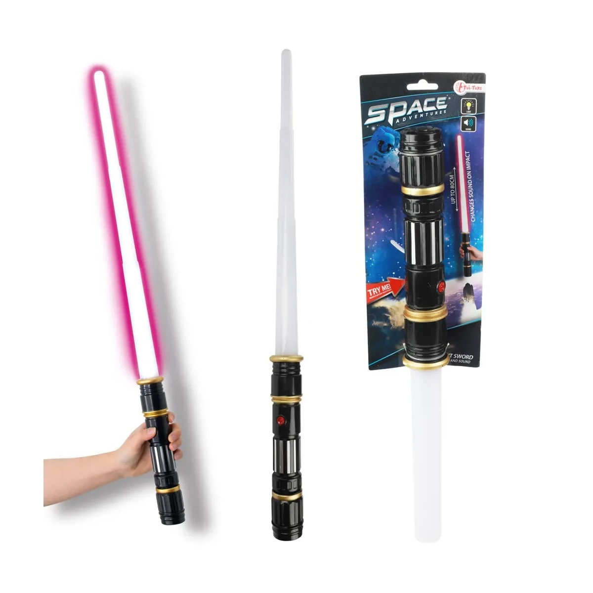 Toi-Toys - Space Adventures Lichtschwert Schwert light sword 