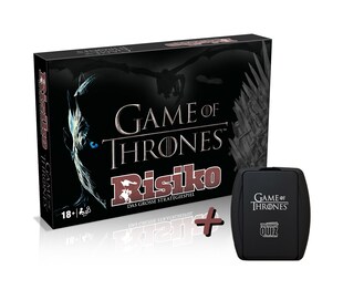 Game of Thrones - Risiko (Collectors Edition) + Top Trumps Quiz Gesellschaftsspiel Brettspiel Strategiespiel 