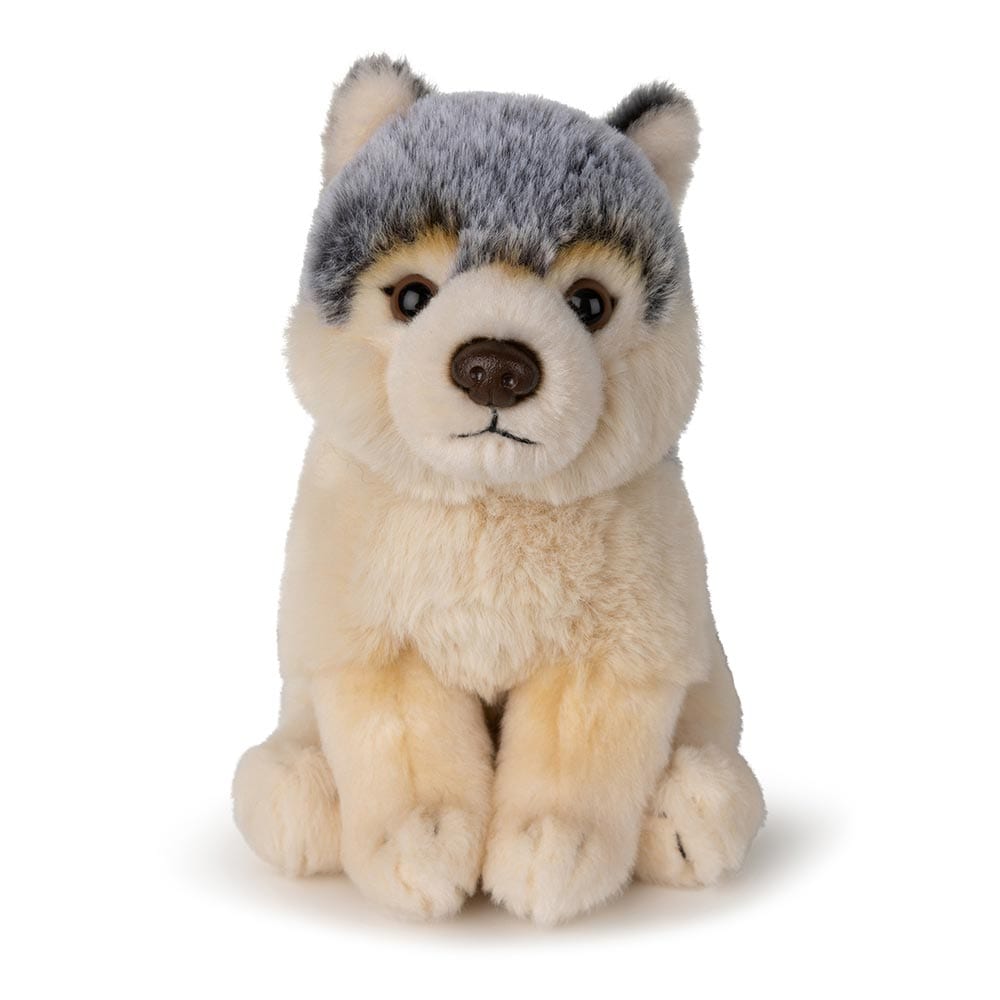 WWF - ECO Pl&uuml;schtier - Wolf (15cm) lebensecht Kuscheltier Stofftier Pl&uuml;schfigur 