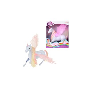 Toi-Toys DREAM HORSE Einhorn mit beweglichen Flügeln Spielfigur Pferd Kinder 
