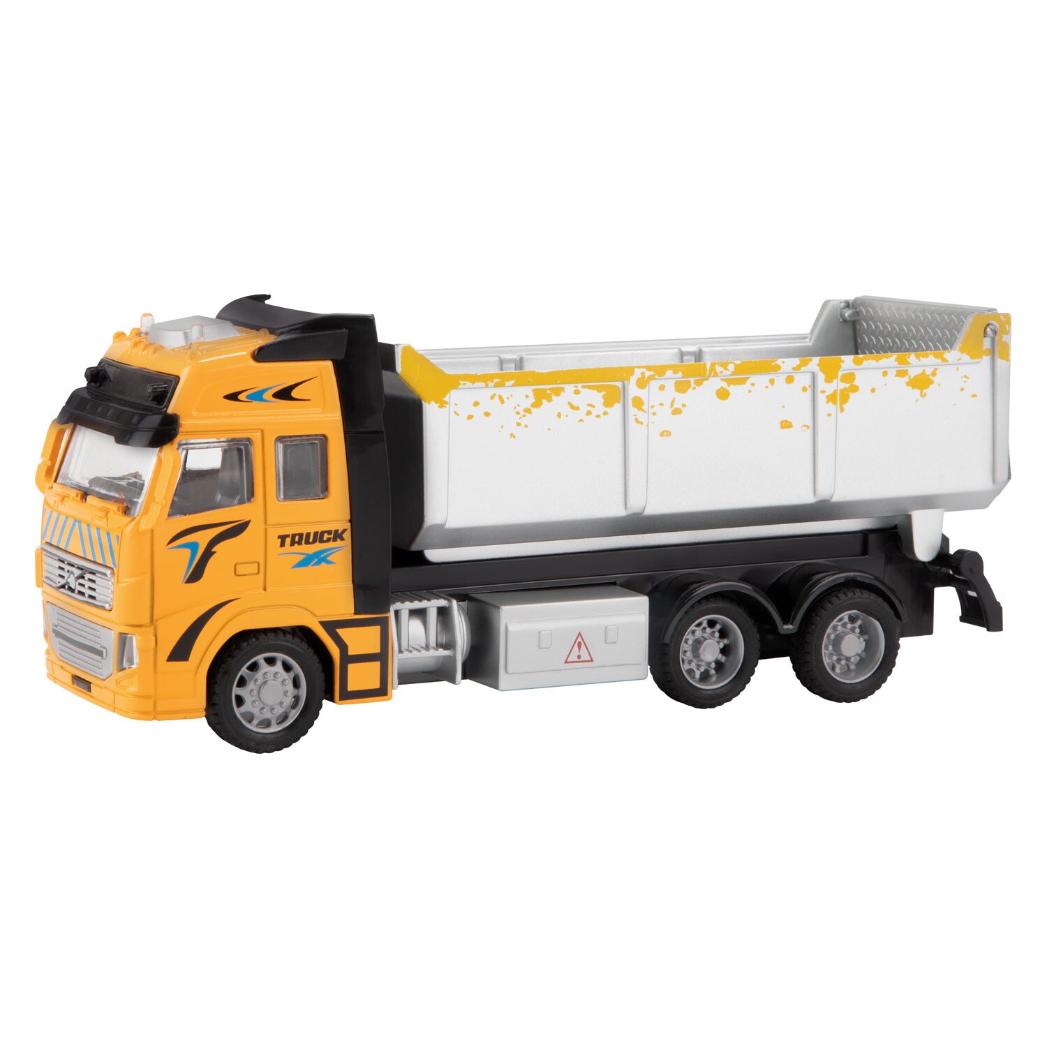 Toi-Toys 24588B - Metal World Kipper Lastwagen (1:38) LKW Spielzeugfahrzeug Dump Truck R&uuml;ckzug 