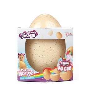 Toi-Toys - DREAM HORSE Schlüpf-Ei XXL -Einhorn Magisches Ei Spielzeug Huhn Eier 