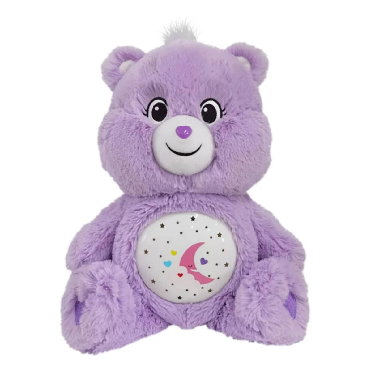 Splash Toys - Gl&uuml;cksb&auml;rchi Pl&uuml;schtier mit Nachtlicht lila 