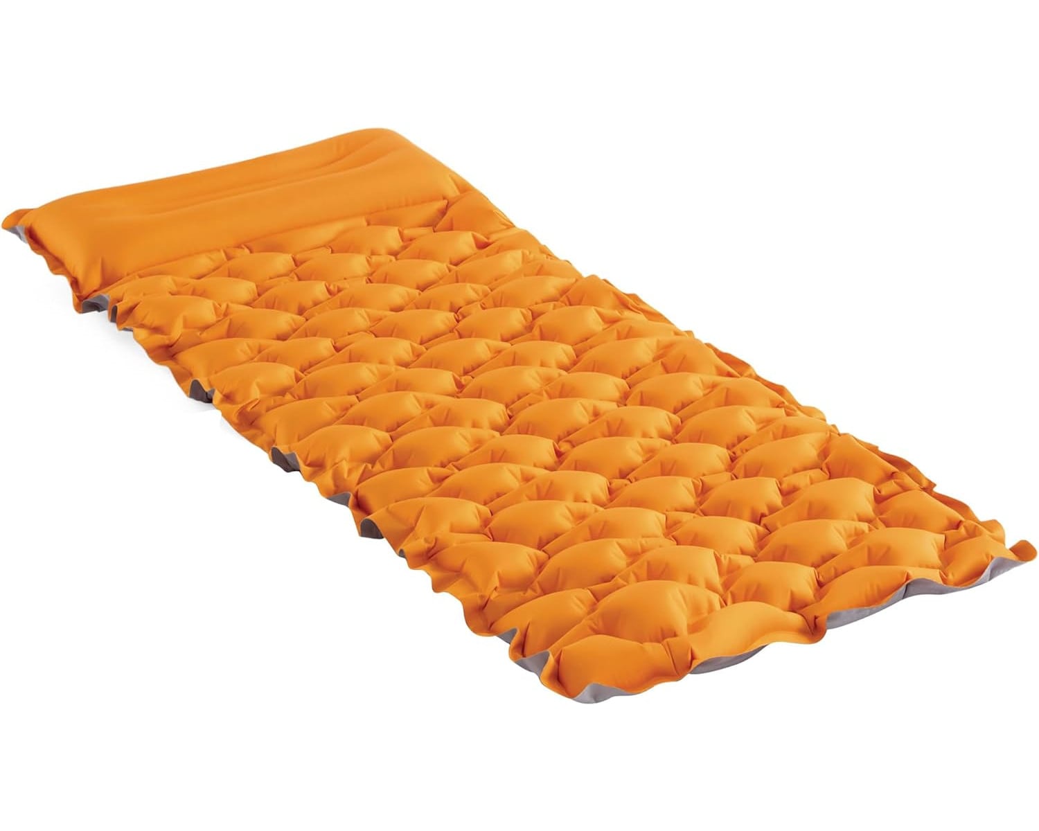 INTEX 64098NP - Luftmatratze - Truaire (orange, 71x191x11cm) Luftbett Campingmatte 