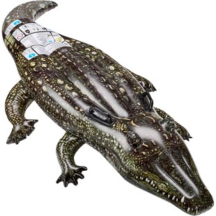 INTEX 57551NP - Schwimmtier - realistisches Krokodil (170x86cm) Alligator Gator 