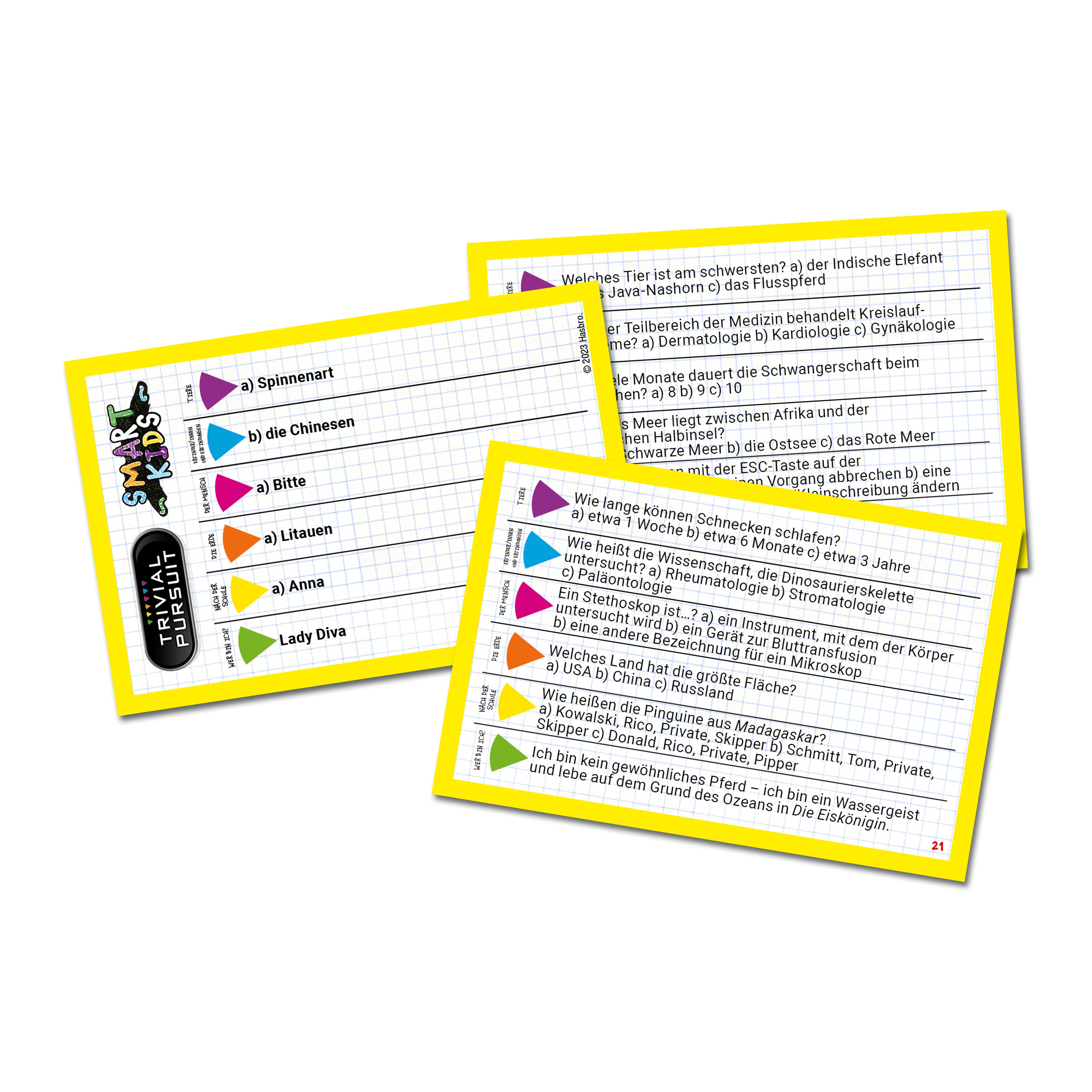 Trivial Pursuit Apero – Kartenspiel Für Erwachsene & Familien – Quizspiel Für Unterwegs & Partys