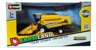 Bburago 18-31722 - New Holland - Mähdrescher TC5.90 für Mais (gelb) Spielzeugmähdrescher Modell 