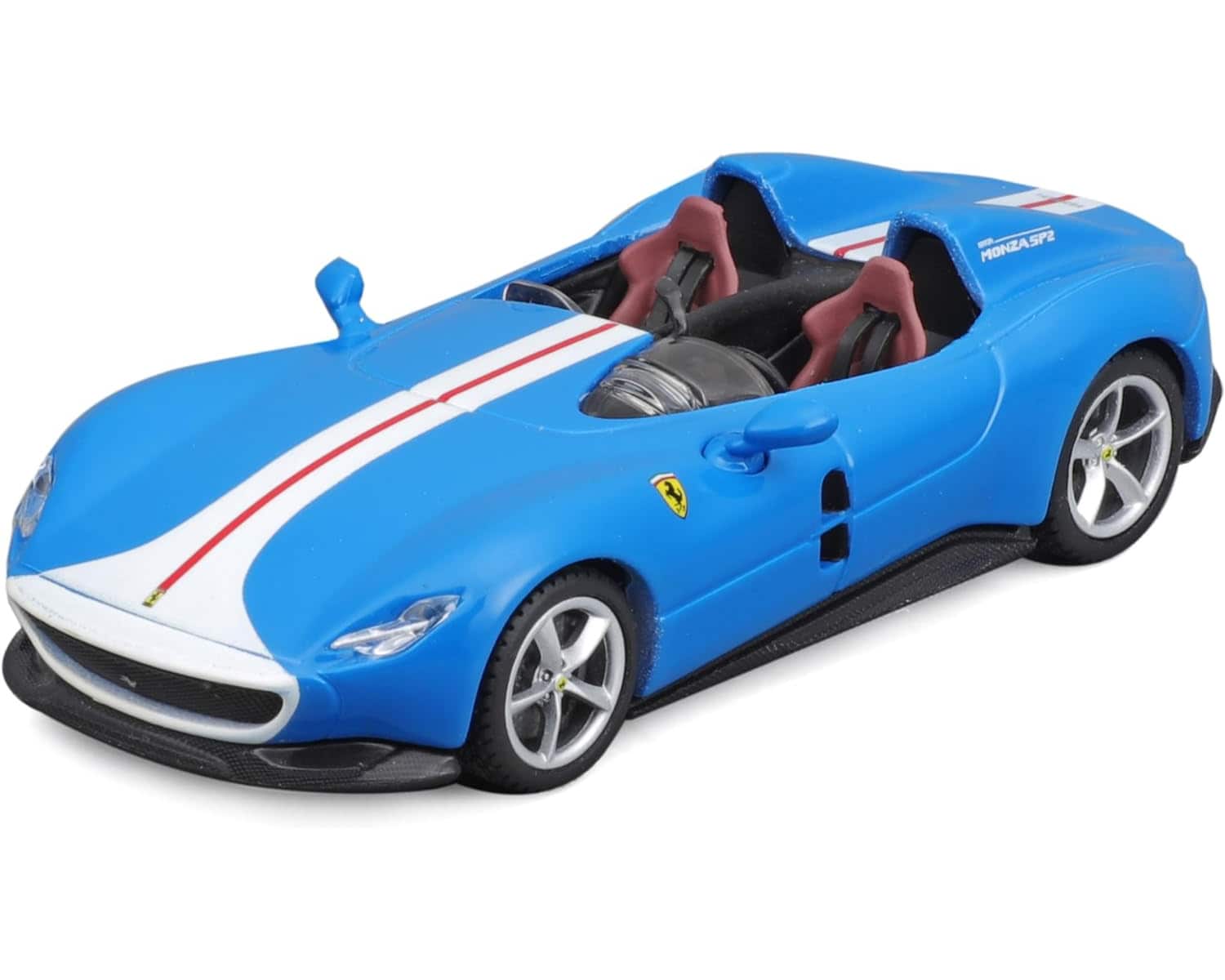 Bburago 18-36913 - Modellauto - Ferrari Monza SP2 (blau, Ma&szlig;stab 1:43) Modell Auto 