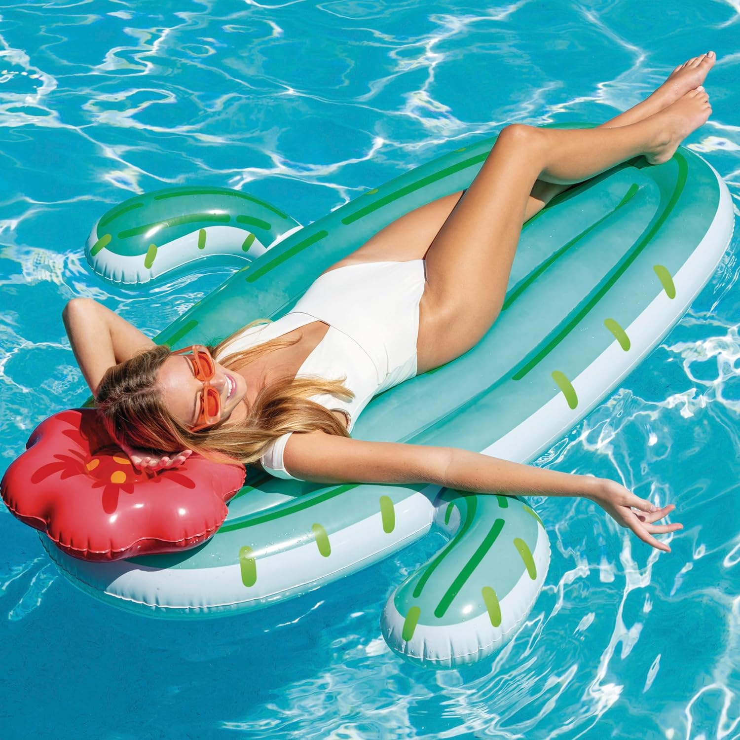 INTEX 58793EU - Luftmatratze - Kaktus (180x130x28cm) Float Schwimmtier  Cactus bei Marktkauf online bestellen